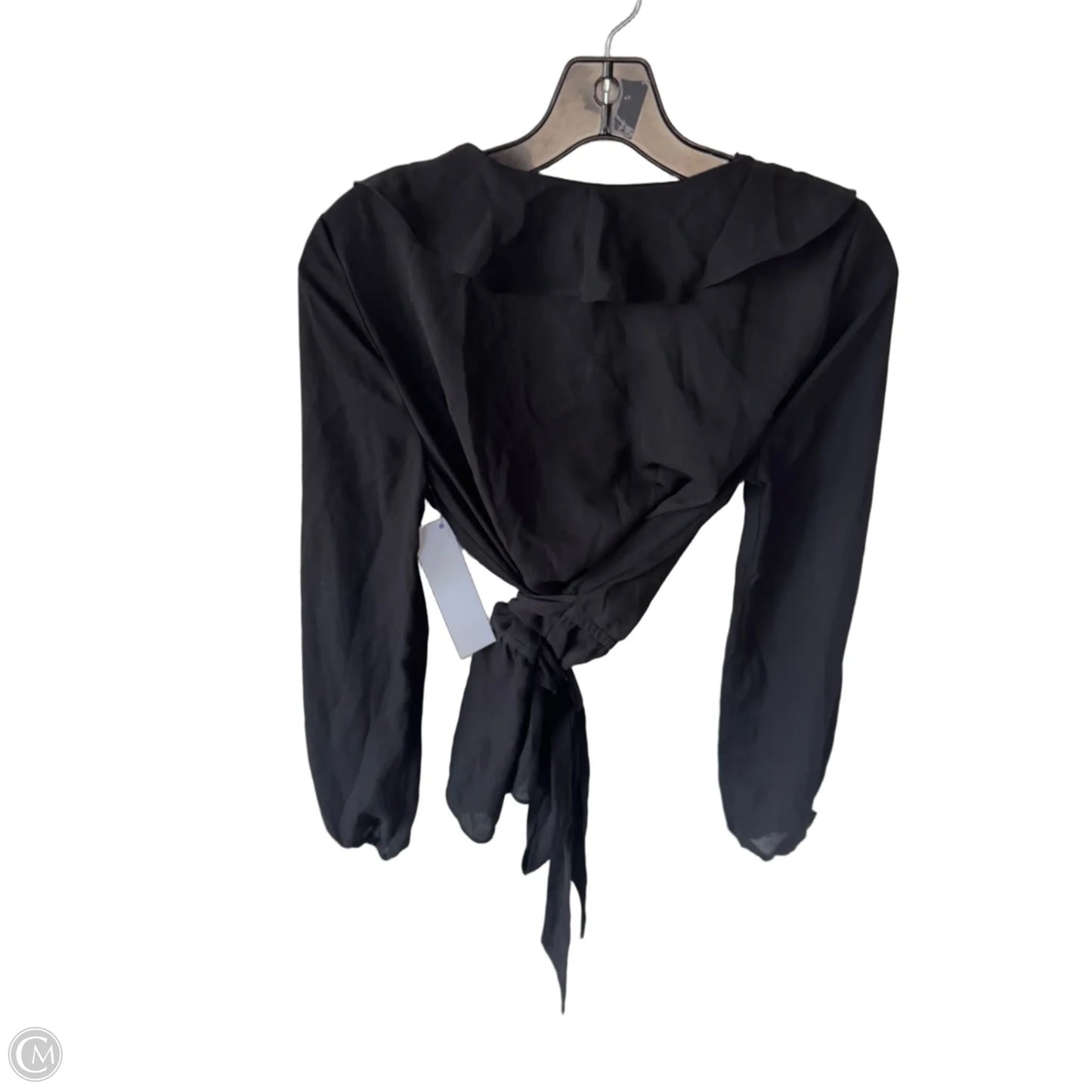 Blouse Long Sleeve By Max Studio In Black, Size: Xs