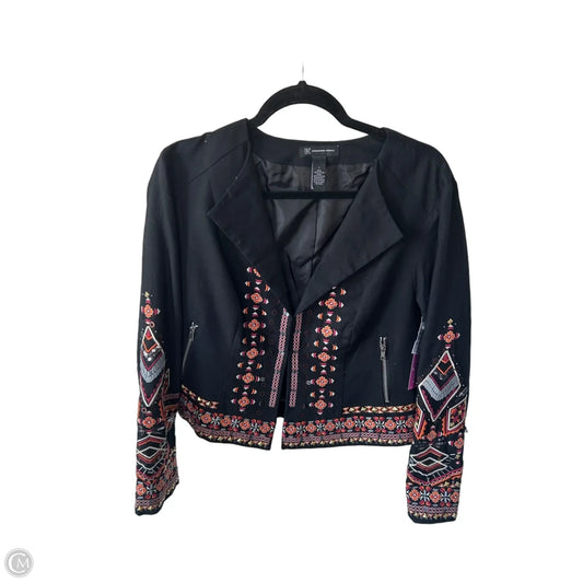 Blazer By Inc In Black & Orange, Size: L