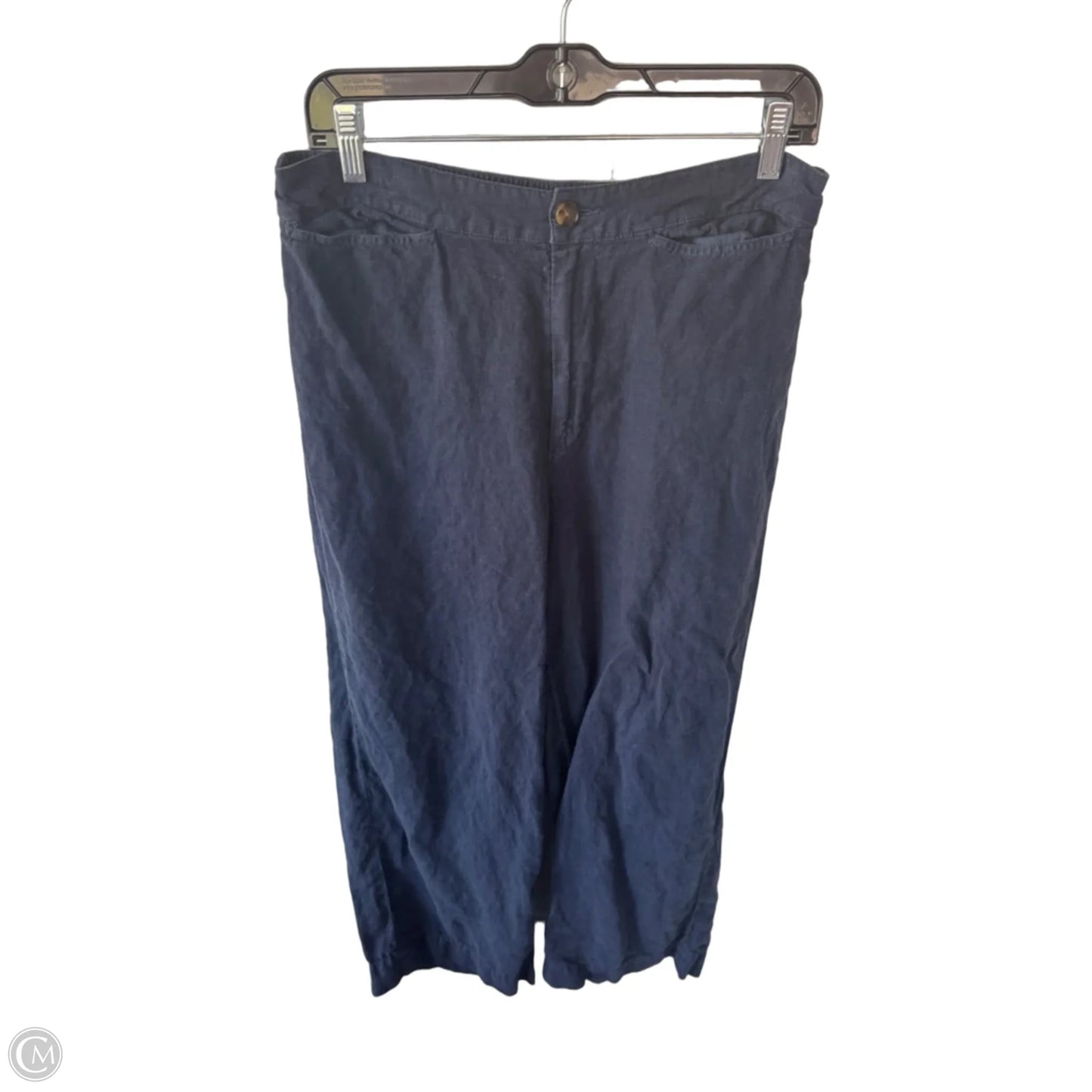 Pants Linen By Faherty In Navy, Size: 12