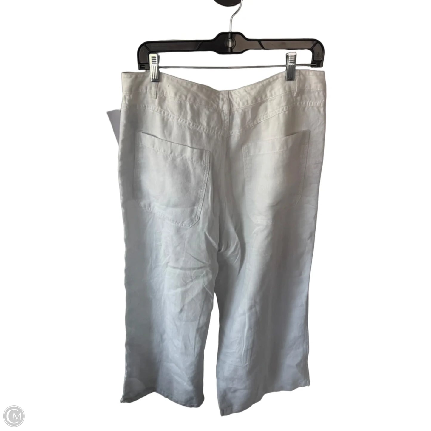 Pants Linen By Madewell In White, Size: 12