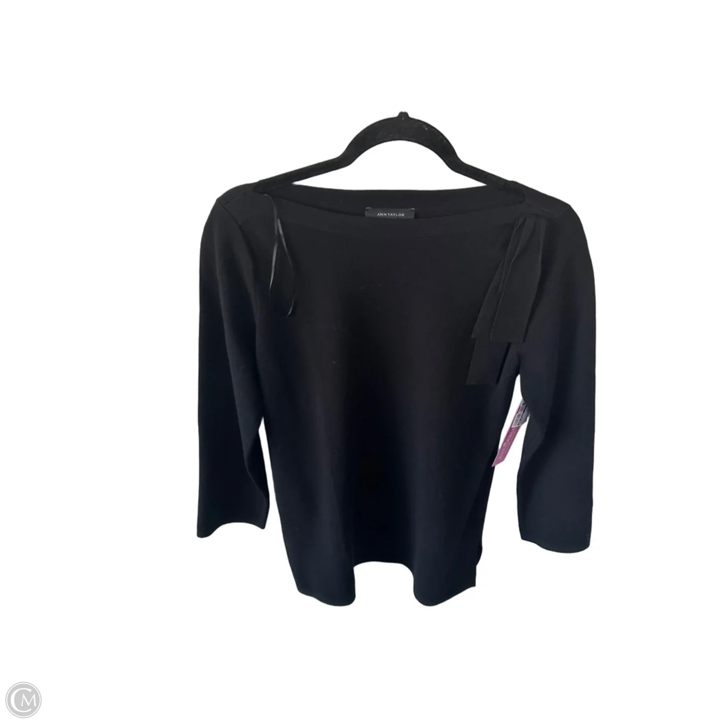 Sweater By Ann Taylor In Black, Size: S