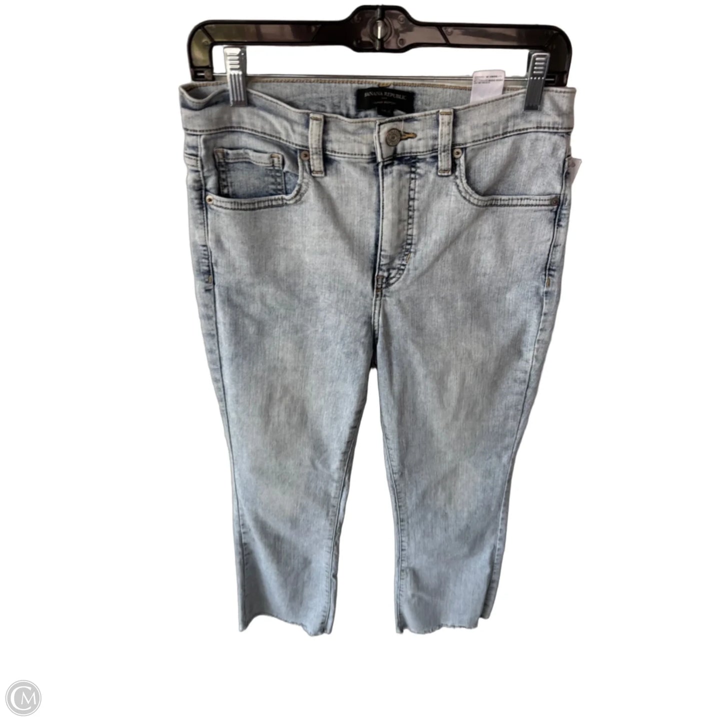 Jeans Boot Cut By Banana Republic In Blue Denim, Size: 6