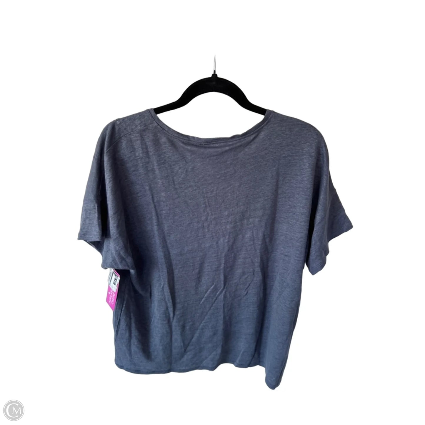 Top Short Sleeve By Chicos In Blue, Size: M
