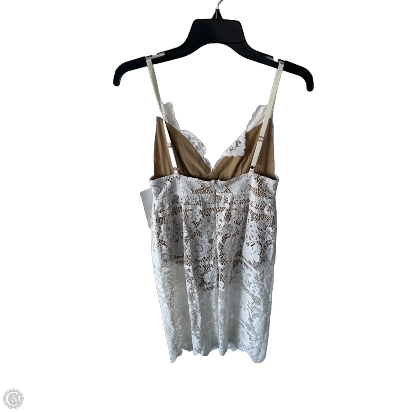 Dress Party Midi By For Love & Lemons In Cream, Size: M