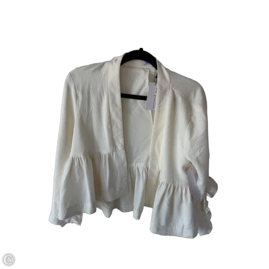 Blazer By Current Air In Cream, Size: M