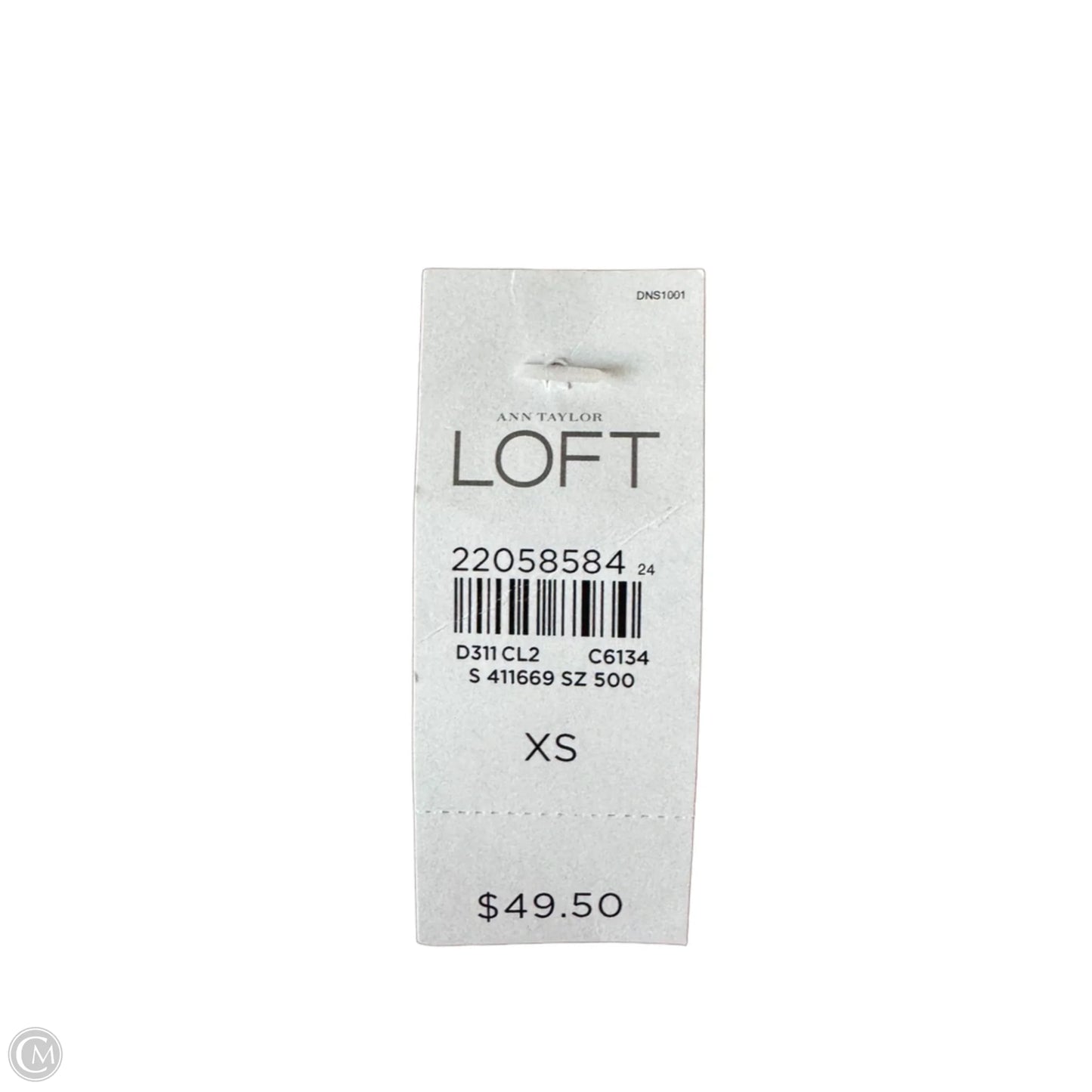 Blouse Sleeveless By Loft In Red, Size: Xs