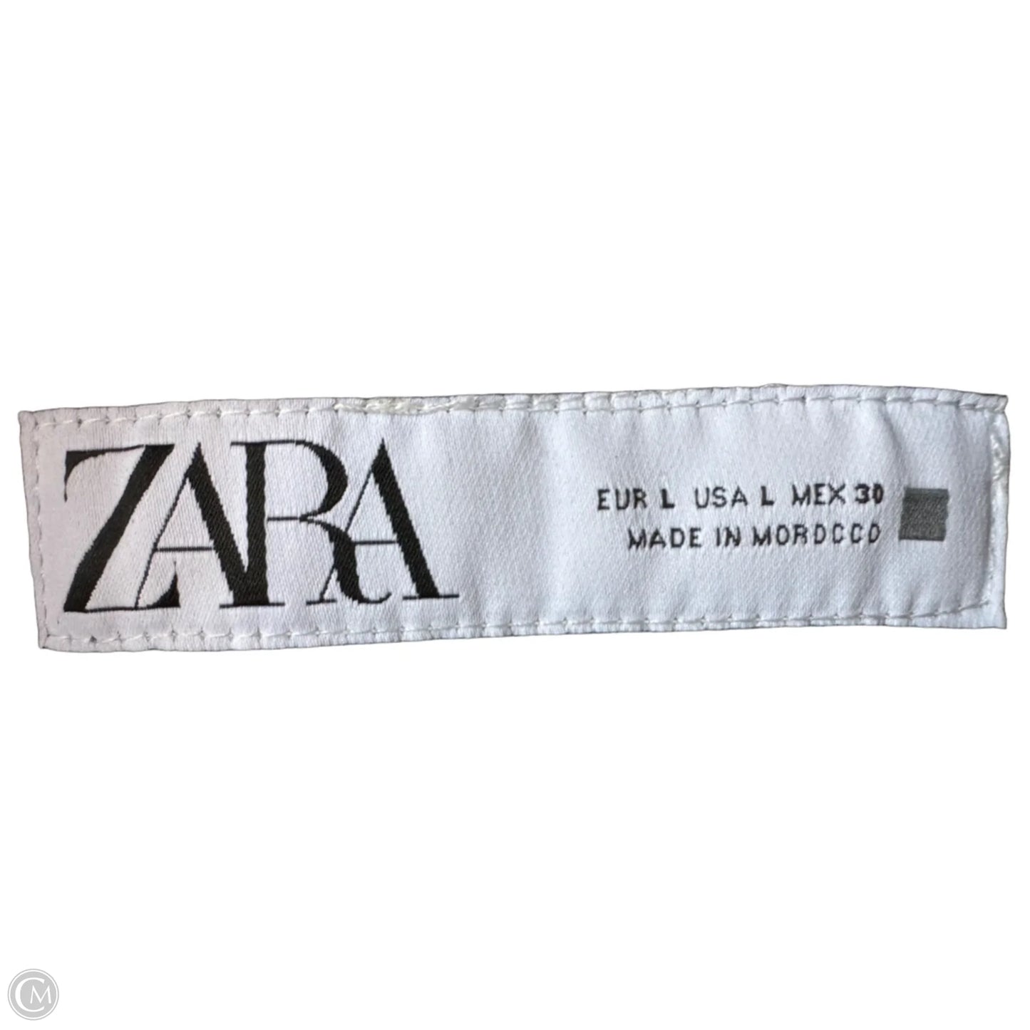 Blazer By Zara In Blue & White, Size: L