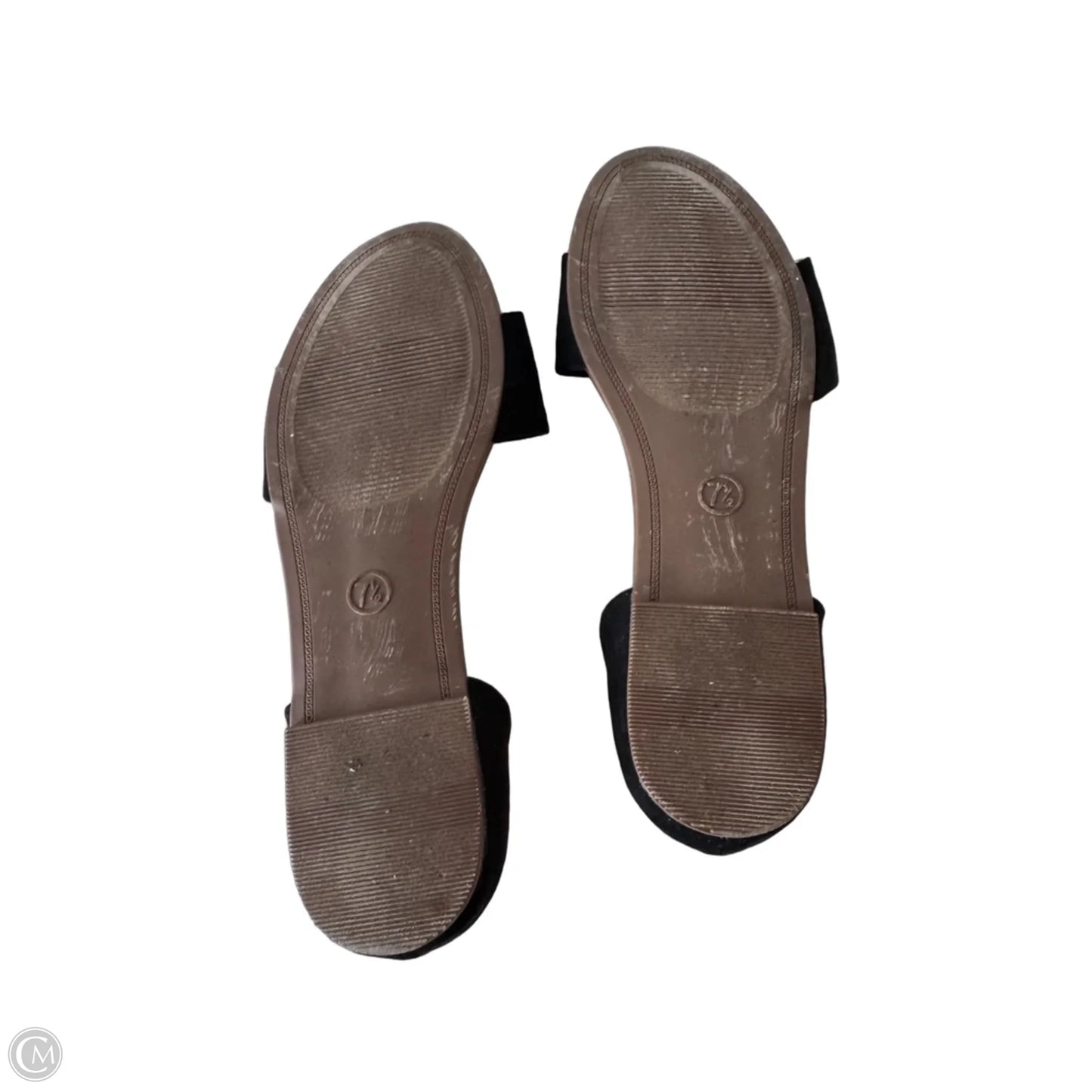 Sandals Flats By A New Day In Black, Size: 7.5