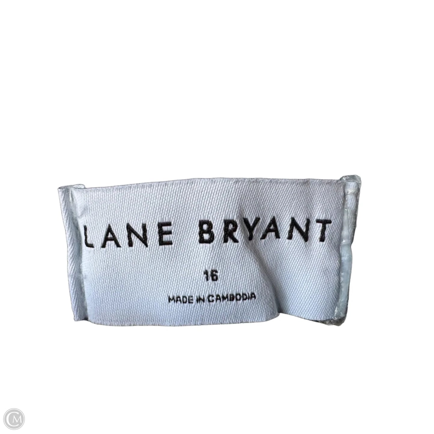Shorts By Lane Bryant In Blue Denim, Size: 16
