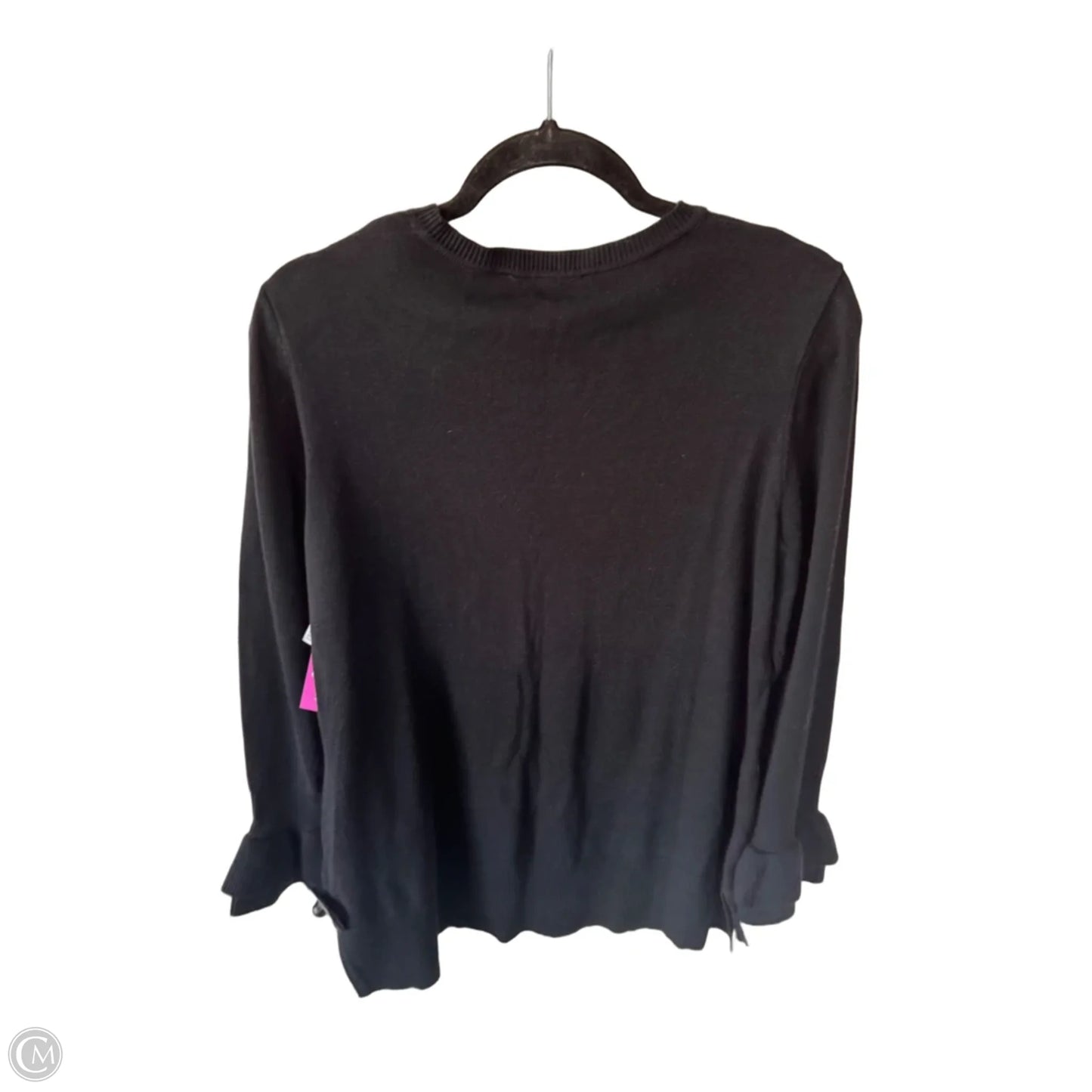 Sweater By Isaac Mizrahi Live Qvc In Black, Size: M