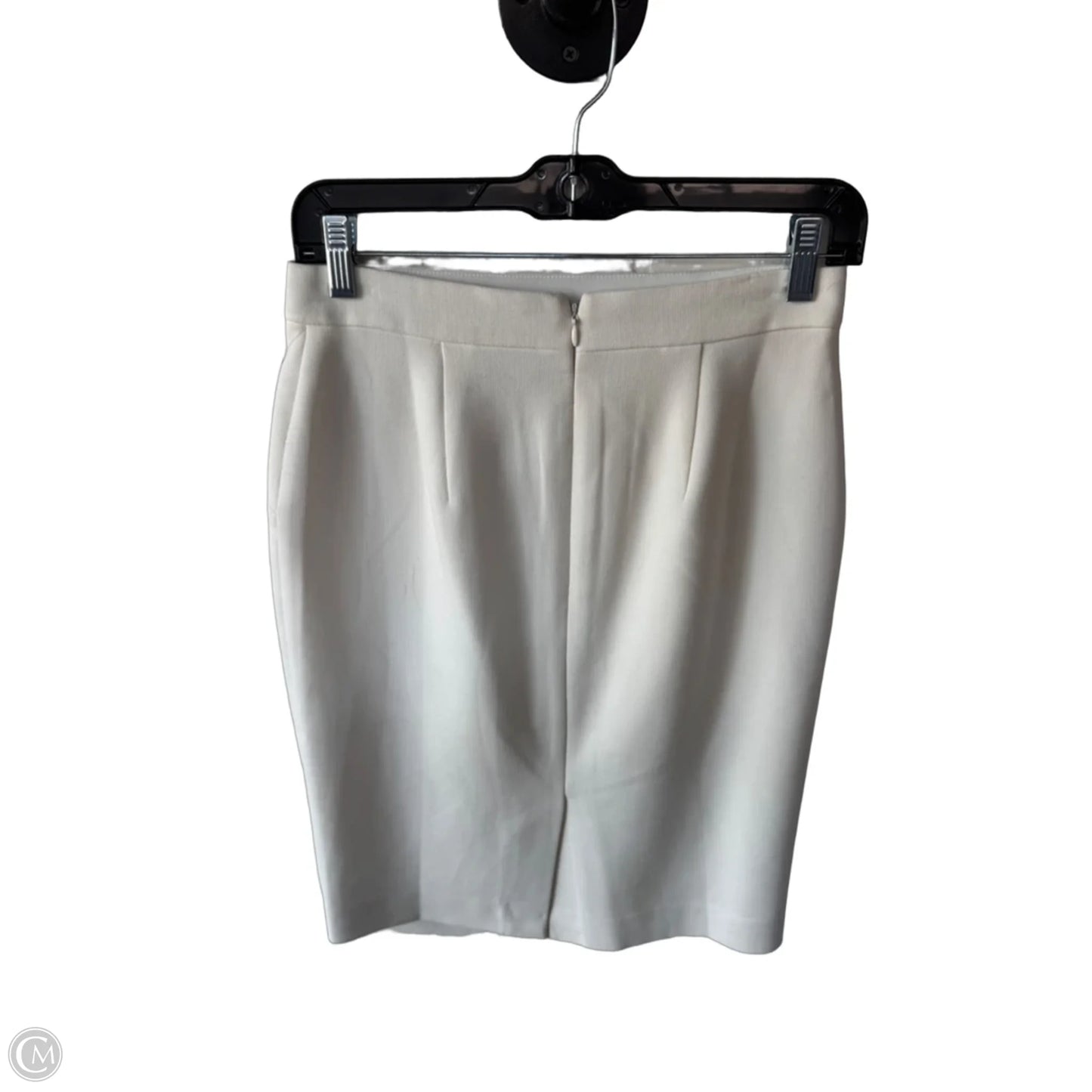 Skirt Midi By Ann Taylor In Cream, Size: 2p