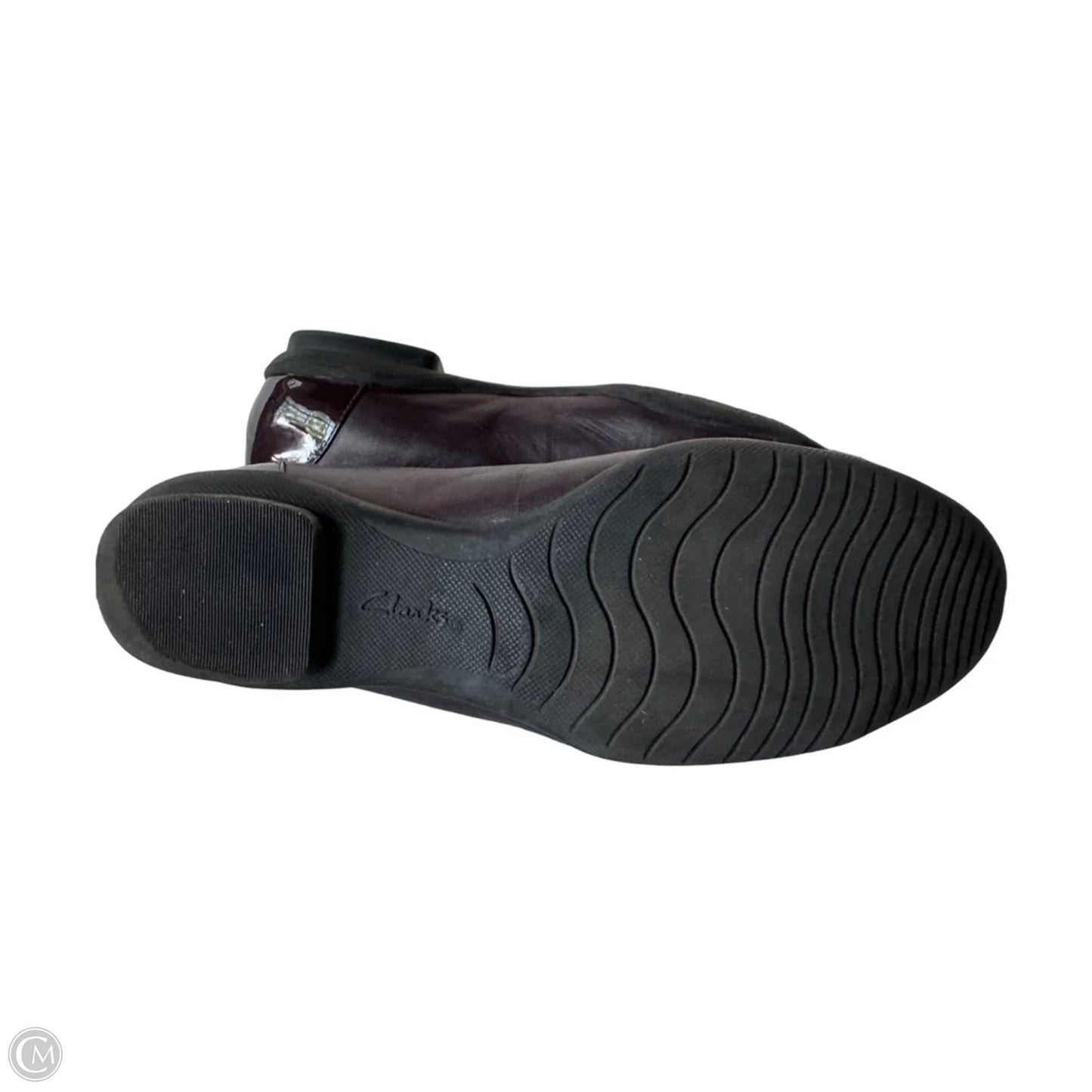 Shoes Flats By Clarks In Brown, Size: 8