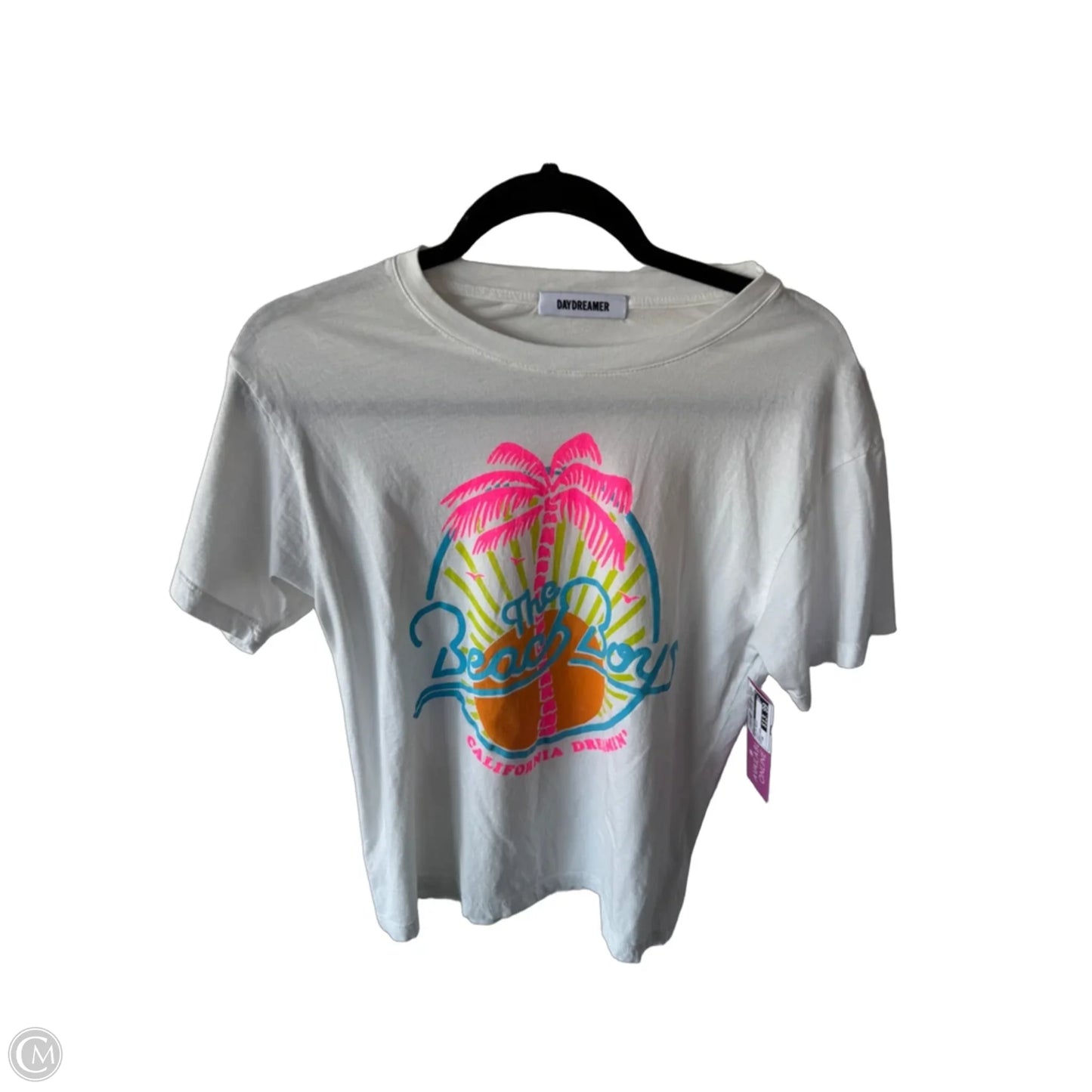 Top Short Sleeve Basic By Daydreamer In White, Size: Xs