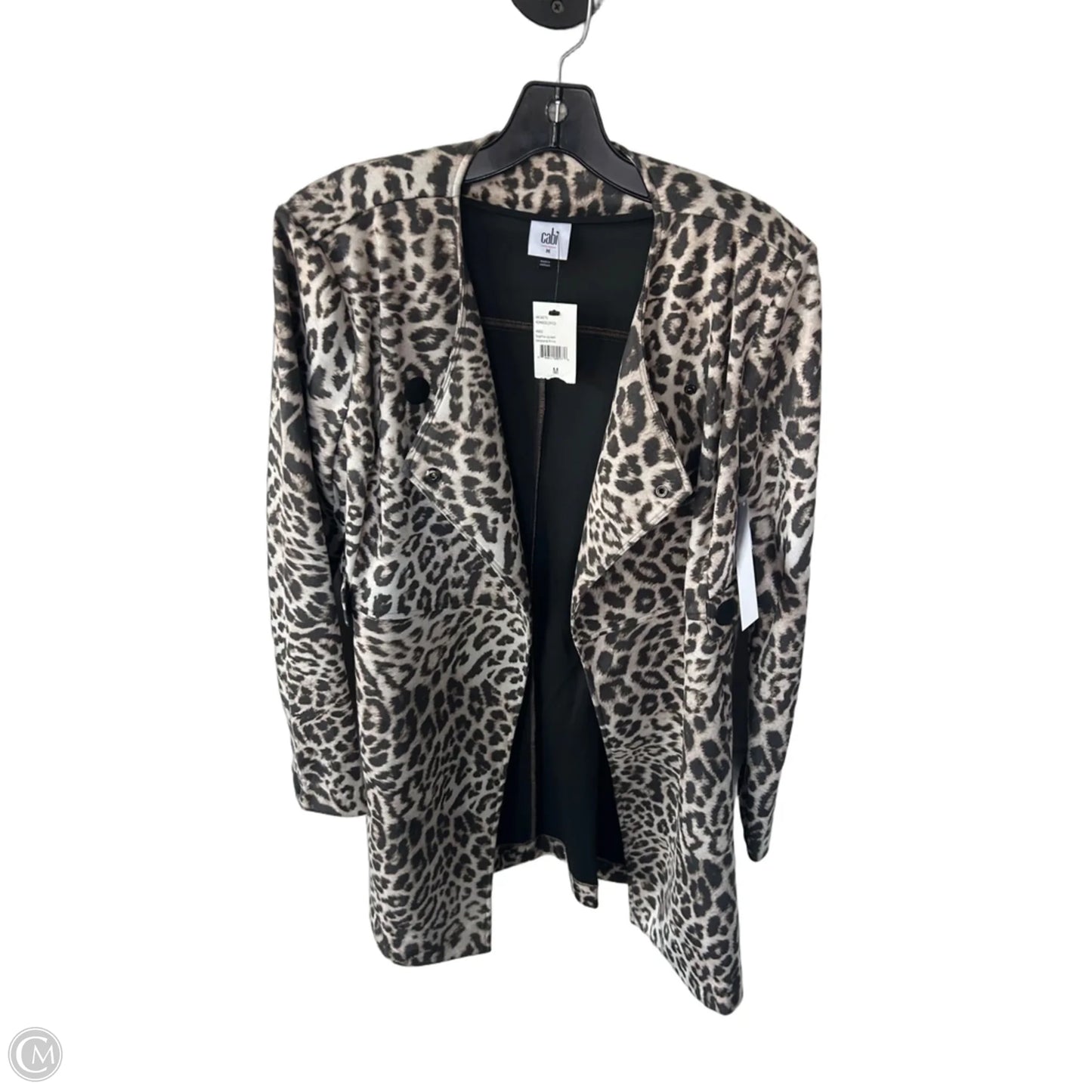 Jacket Other By Cabi In Leopard Print, Size: M