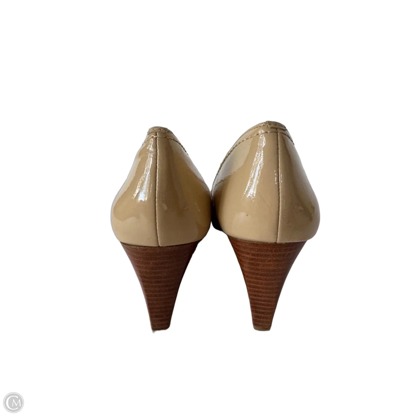 Shoes Heels Wedge By Adrienne Vittadini In Tan, Size: 6