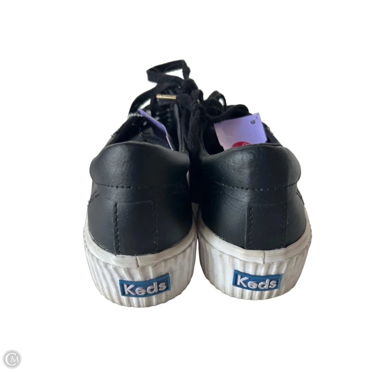 Shoes Sneakers By Keds In Black & White, Size: 9
