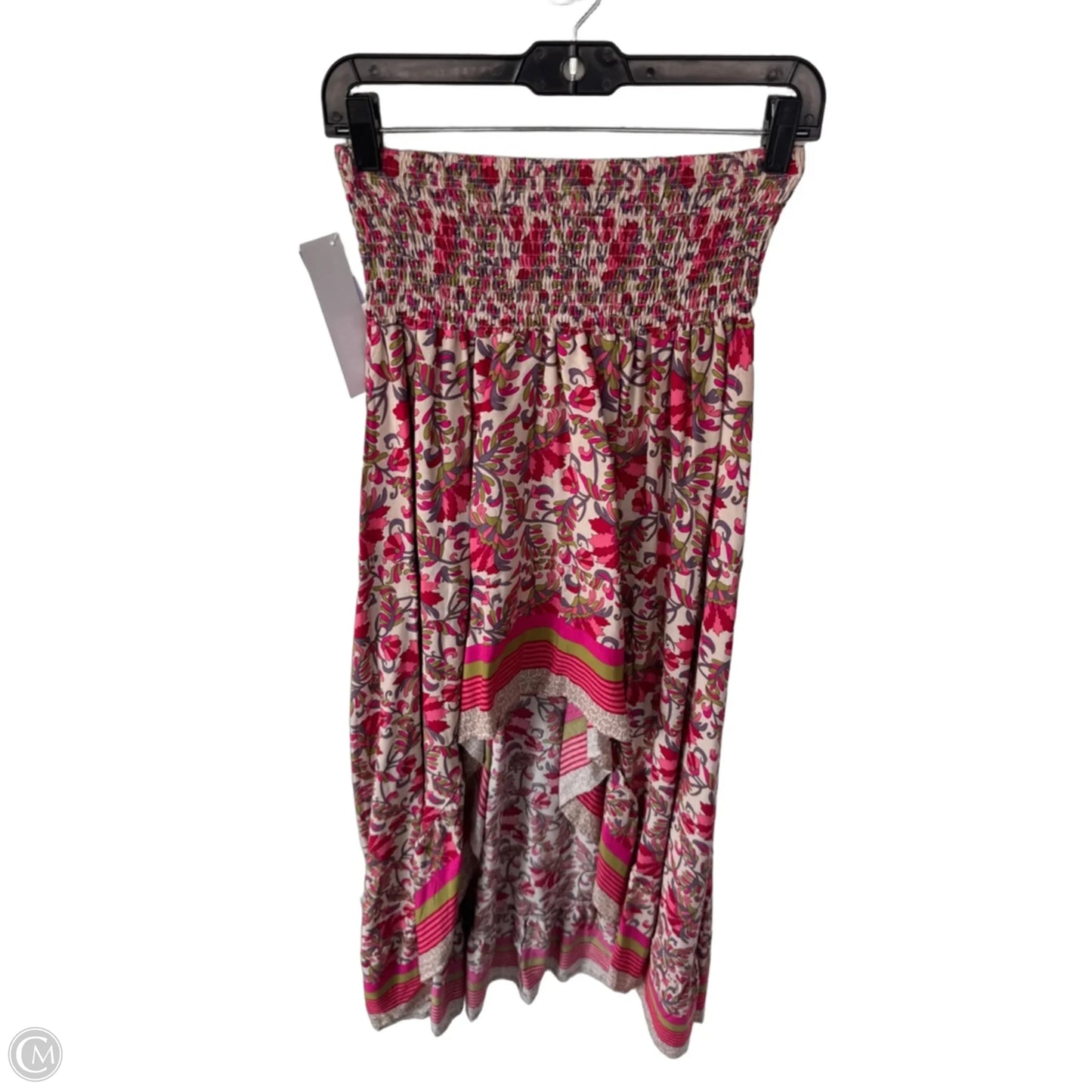 Skirt Maxi By Cmf In Pink & Tan, Size: M
