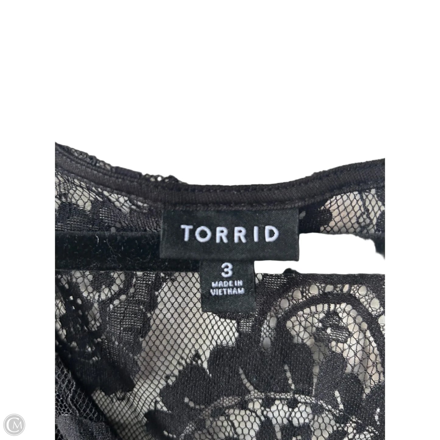 Dress Party Midi By Torrid In Black, Size: 3x