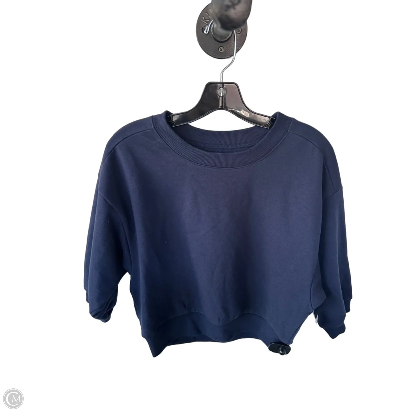 Sweatshirt Crewneck By Maeve In Navy, Size: S