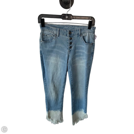 Jeans Straight By Inc In Blue Denim, Size: 2