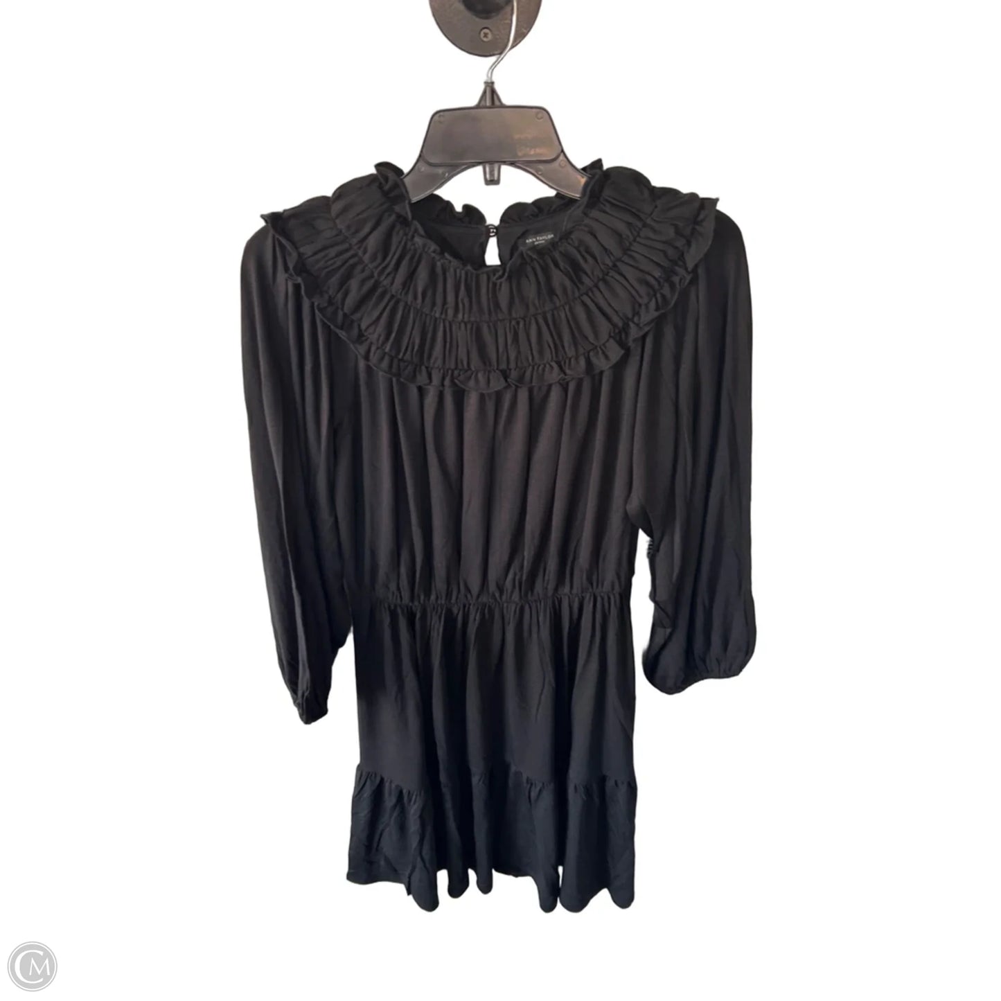 Dress Casual Short By Ann Taylor In Black, Size: Sp