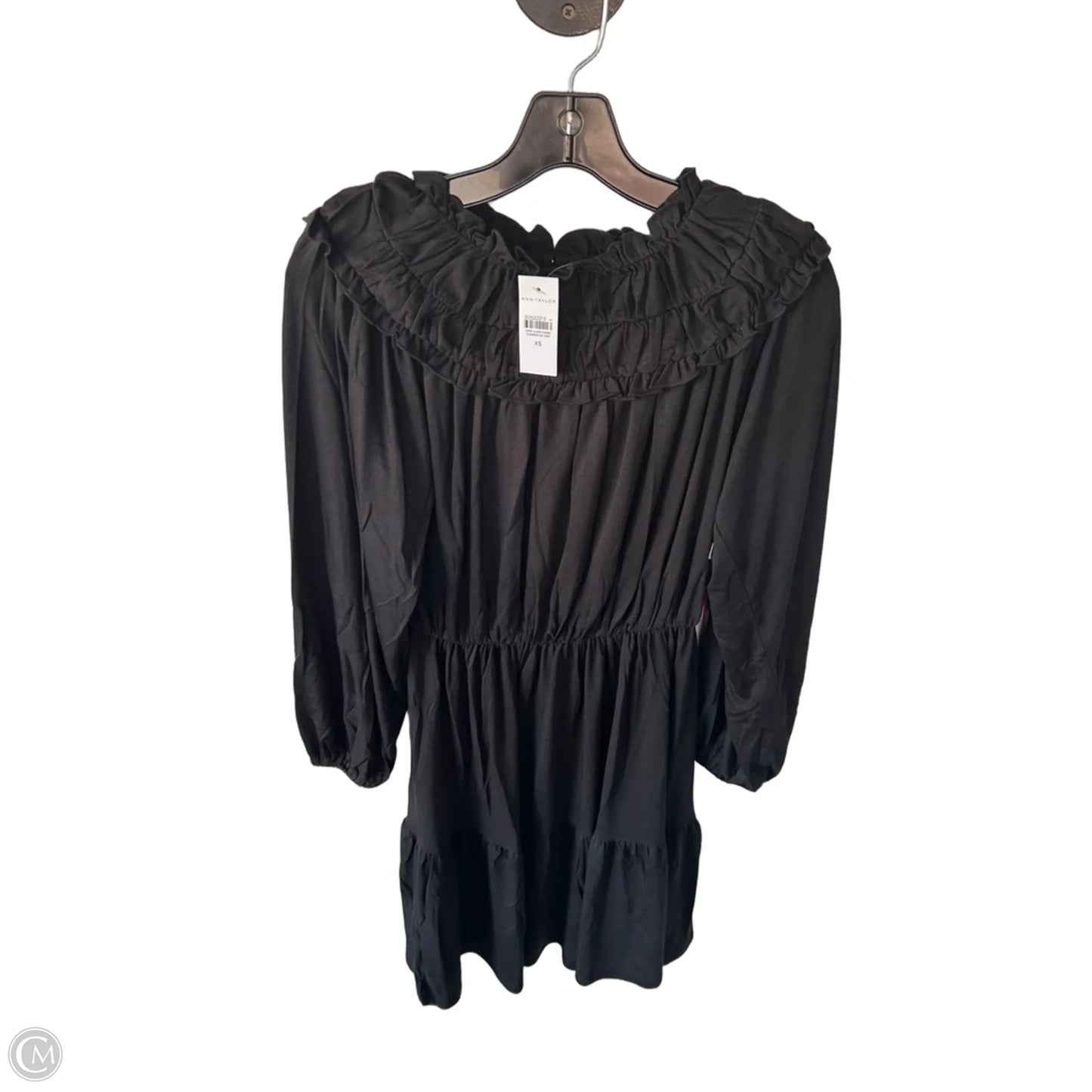 Dress Casual Short By Ann Taylor In Black, Size: Xs
