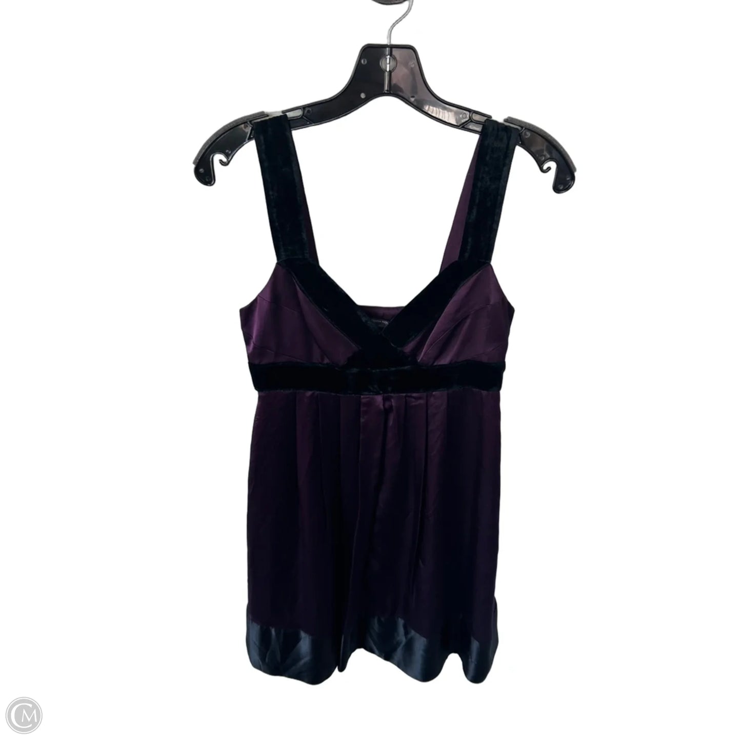 Dress Party Short By Banana Republic In Black & Purple, Size: Xsp