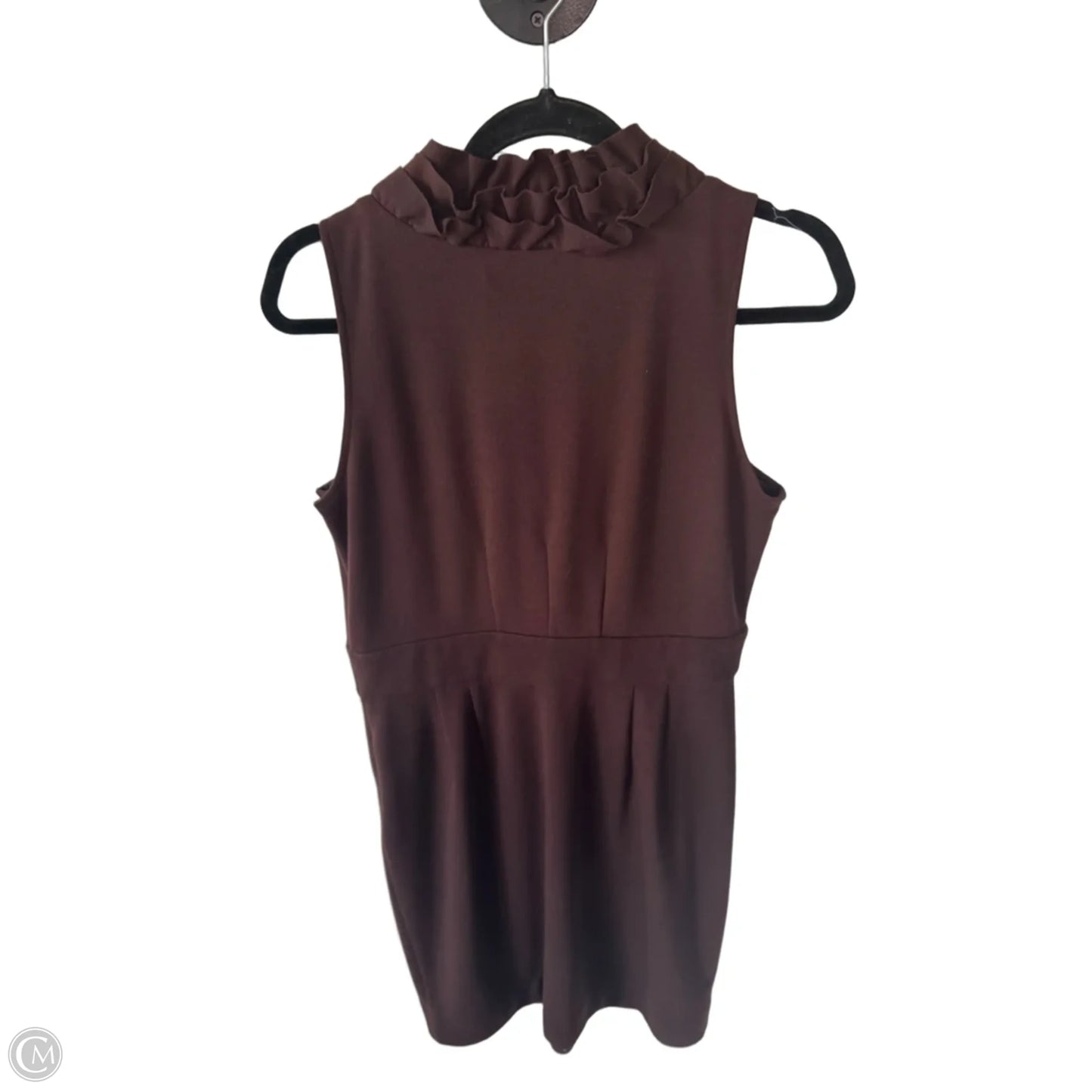 Dress Work By Julian Taylor In Brown, Size: L