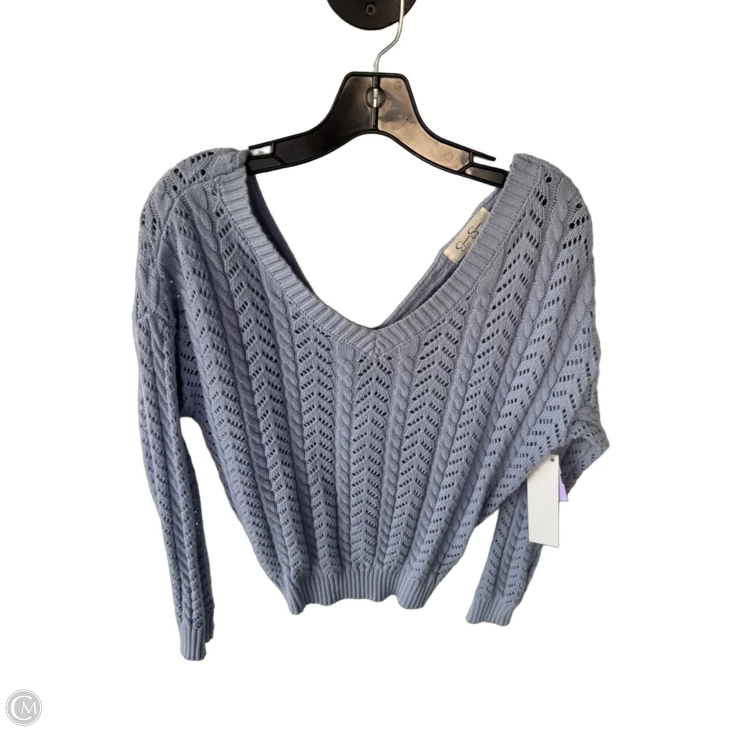 Sweater By Jessica Simpson In Blue, Size: L