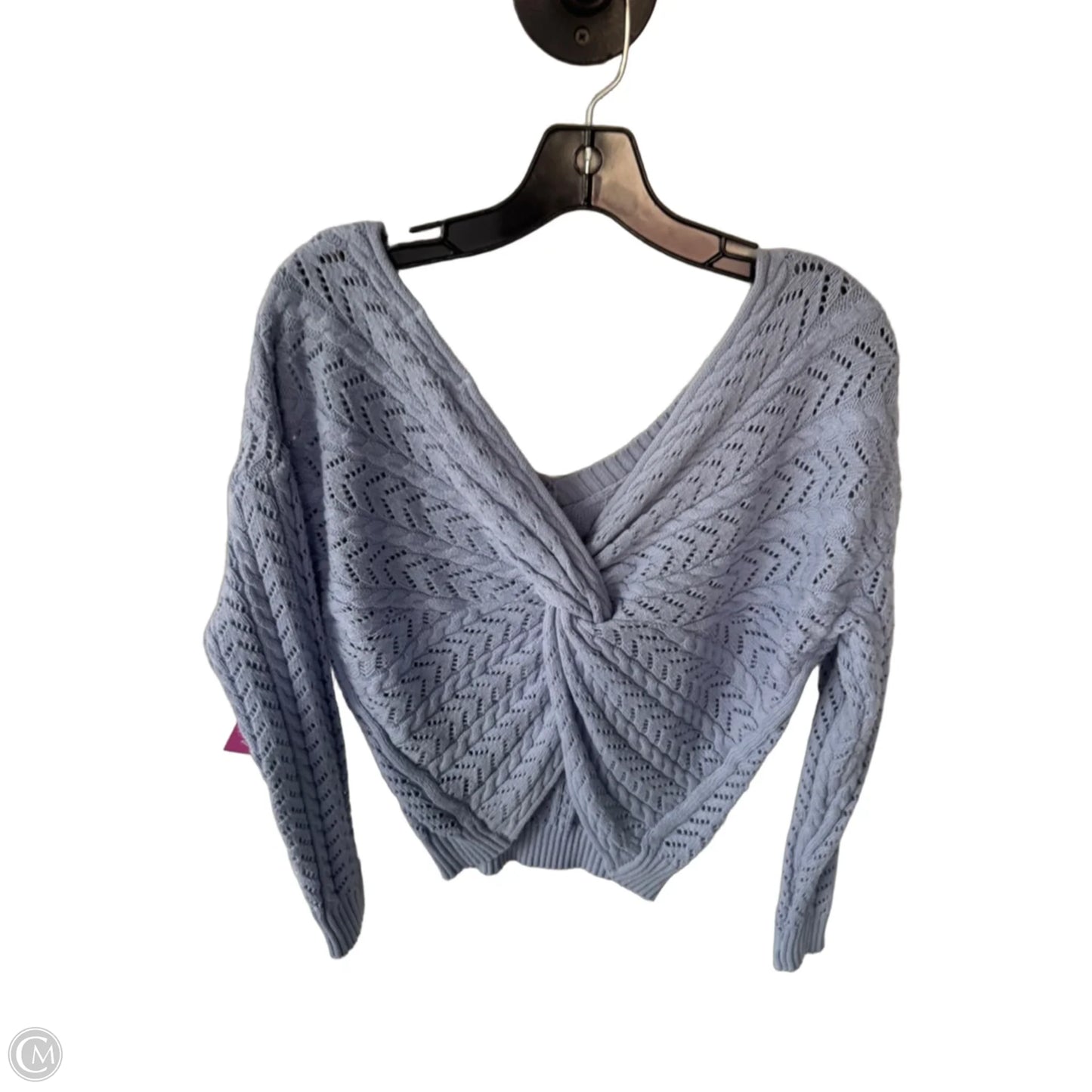 Sweater By Jessica Simpson In Blue, Size: L