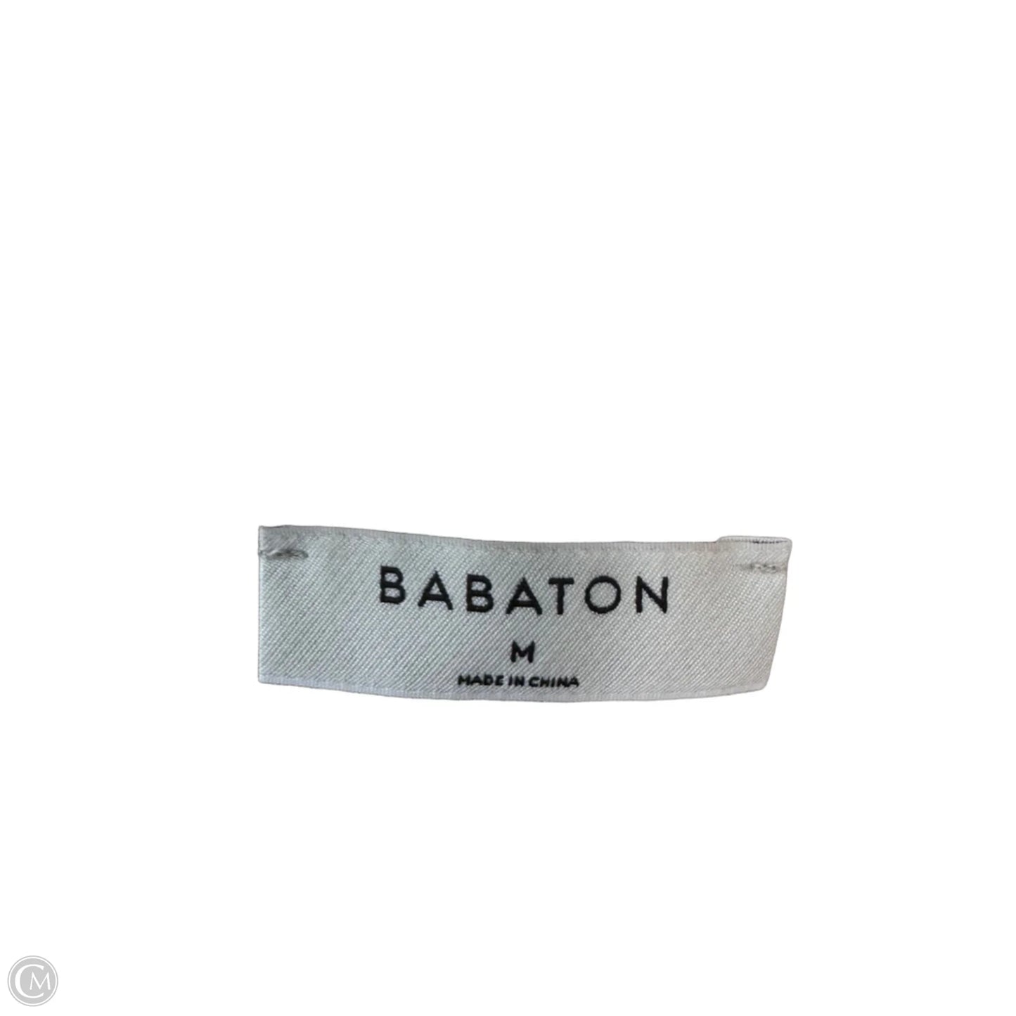 Top Short Sleeve By Babaton In Pink & Tan, Size: M