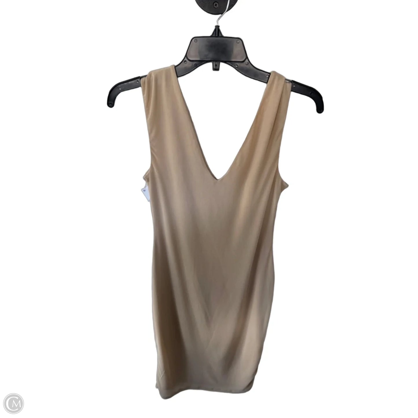 Dress Casual Midi By Afrm In Tan, Size: S