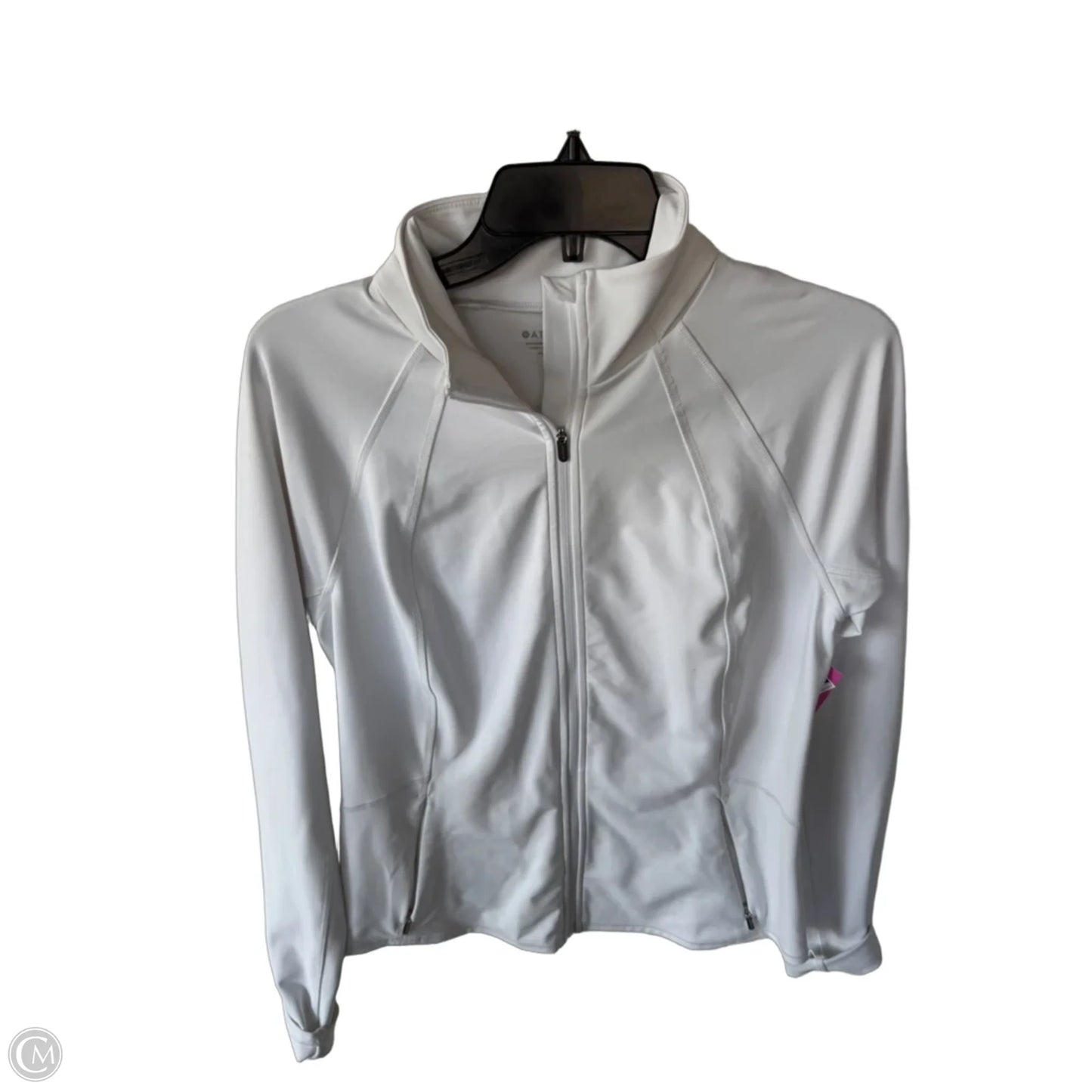 Athletic Sweatshirt Collar By Athleta In White, Size: M