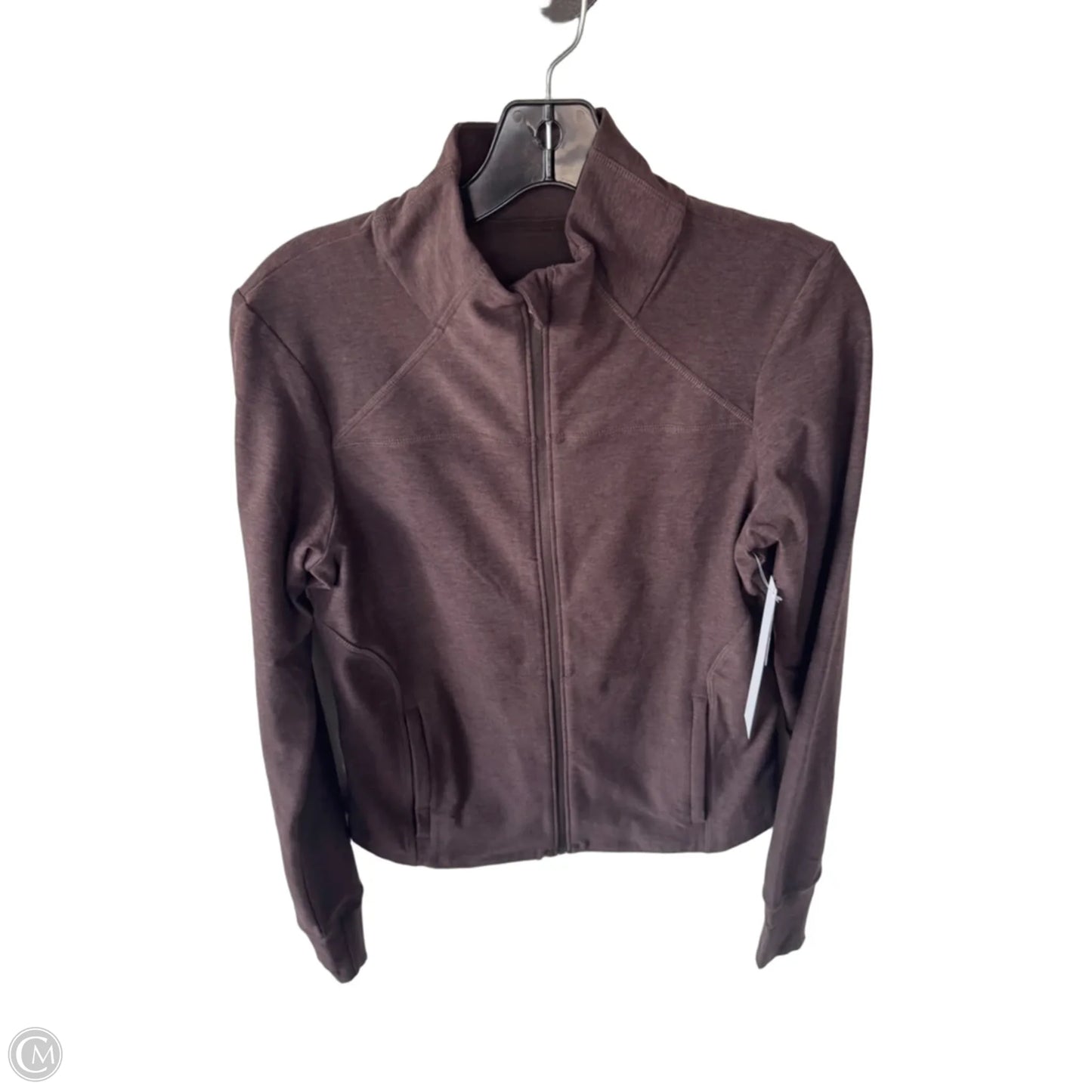 Athletic Sweatshirt Collar By Beyond Yoga In Brown, Size: M