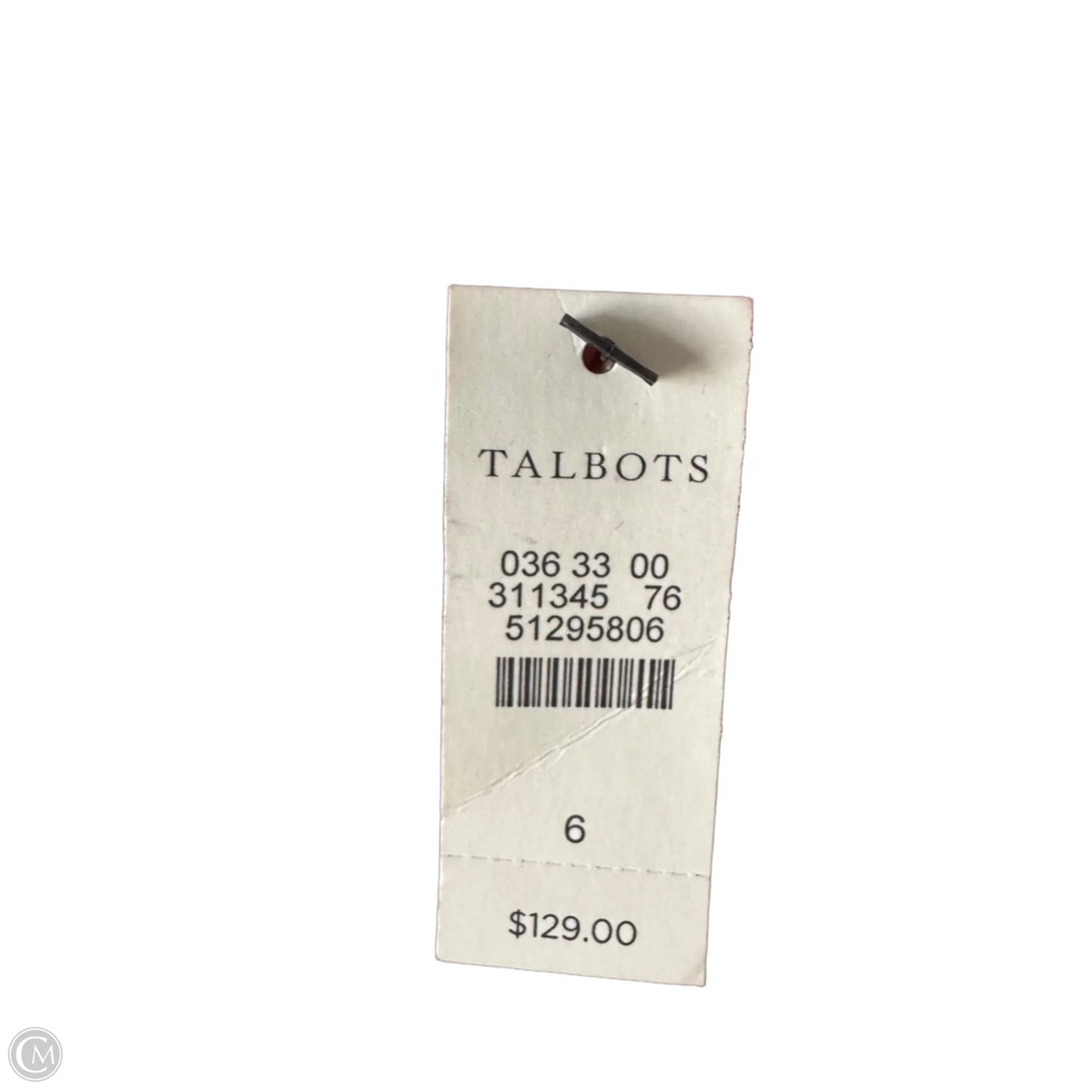 Dress Party Midi By Talbots In Black, Size: S