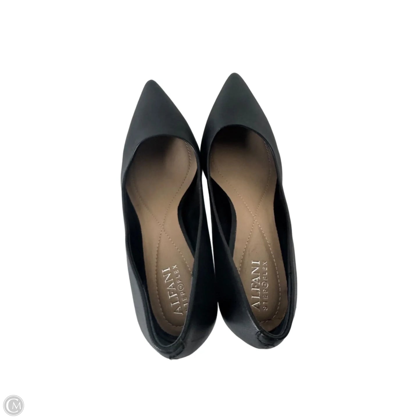 Shoes Heels Block By Alfani In Black & Silver, Size: 6.5