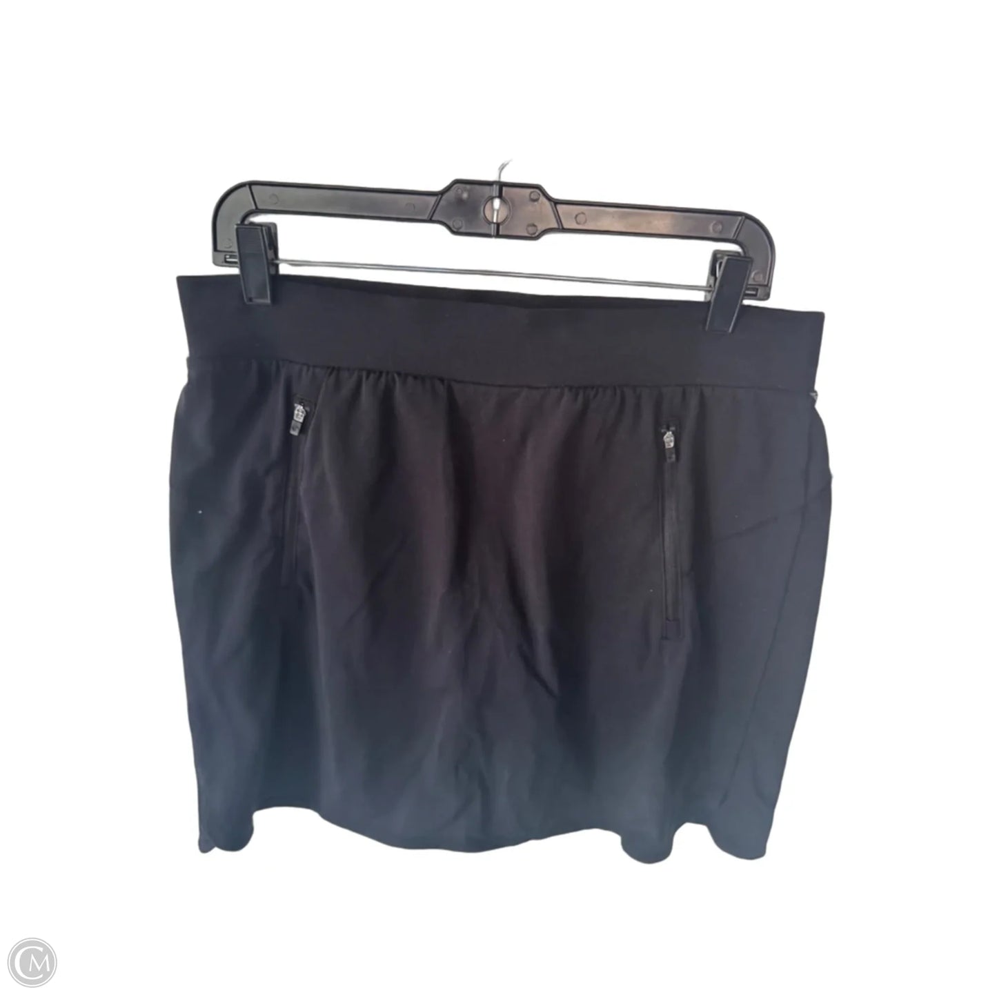 Skort By Talbots In Black, Size: Mp