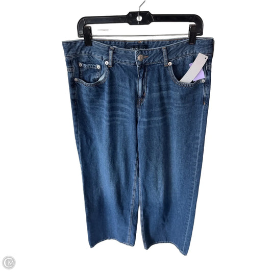 Jeans Wide Leg By Aeropostale In Blue Denim, Size: 10