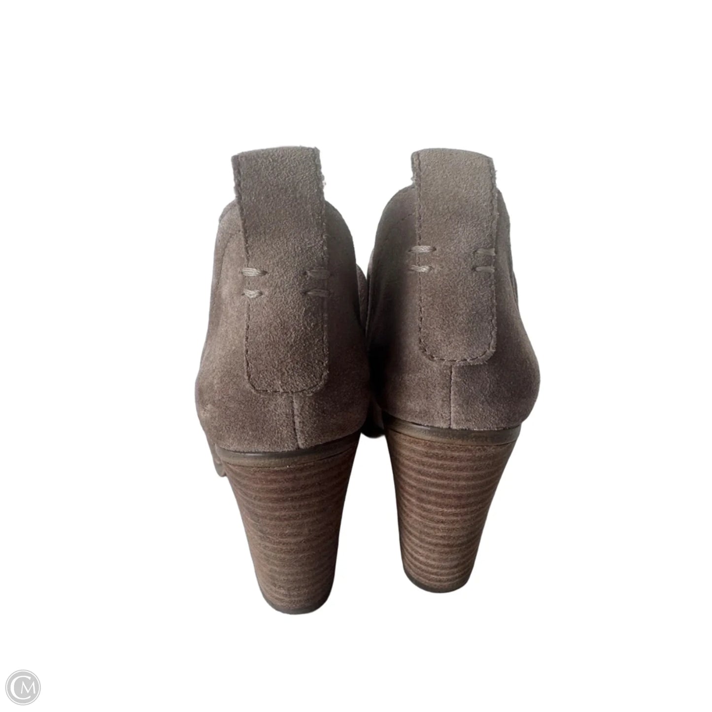 Boots Ankle Heels By Vince Camuto In Brown, Size: 5.5