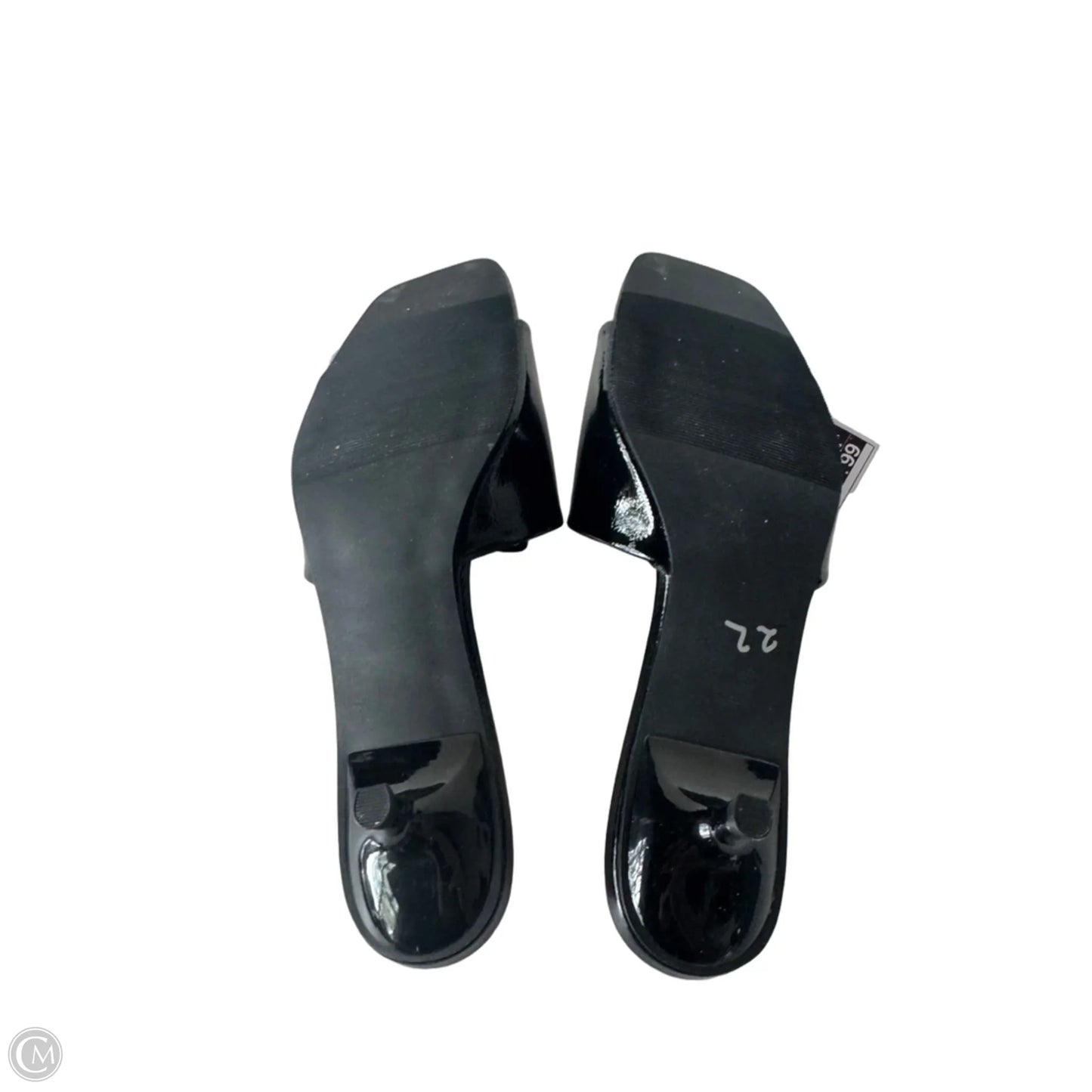 Sandals Heels Kitten By Madden Girl In Black, Size: 9