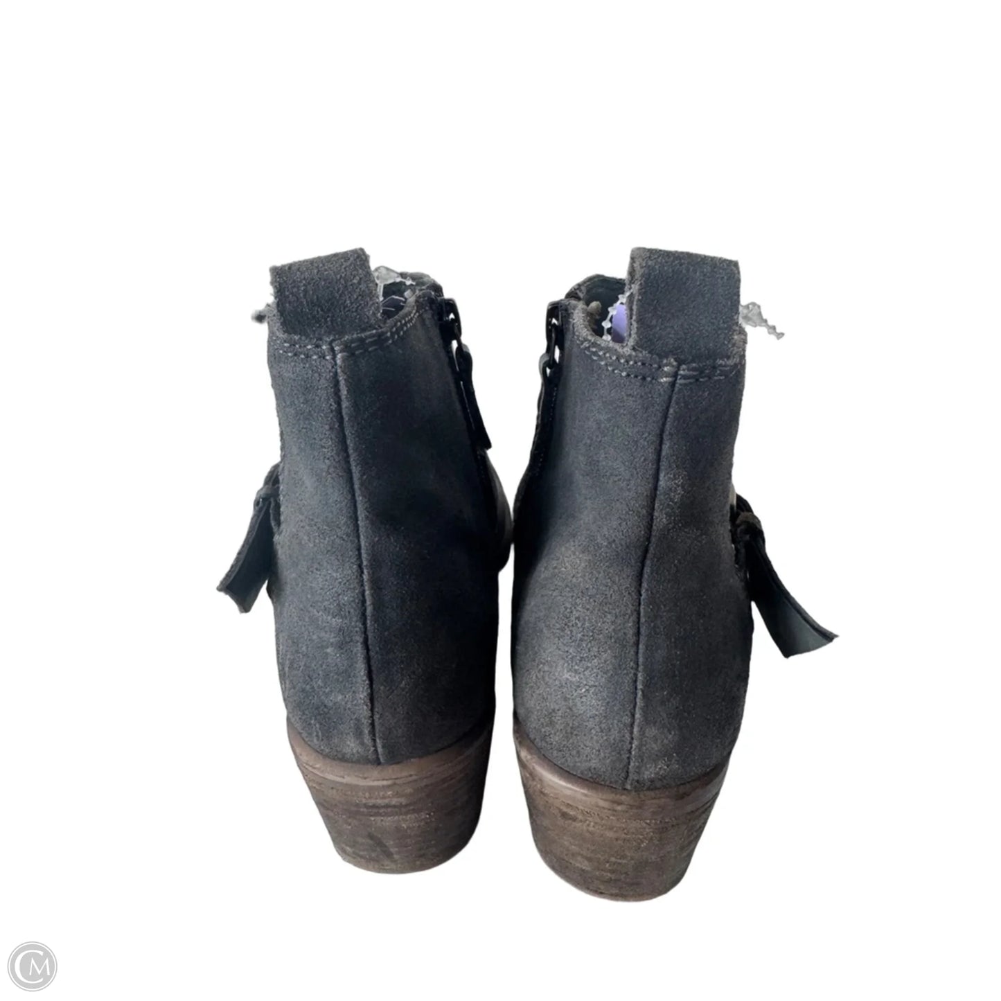 Boots Ankle Flats By Bed Stu In Grey, Size: 9.5