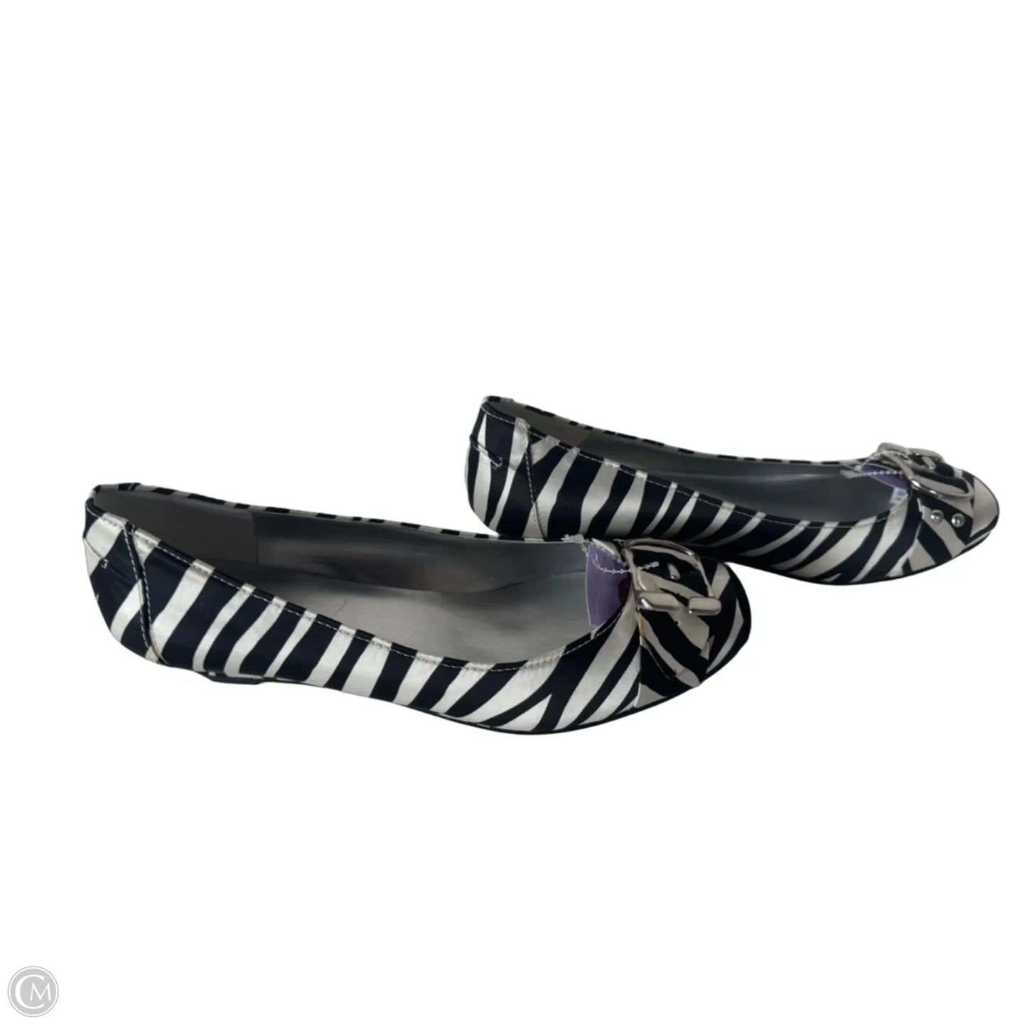Shoes Heels Wedge By Jessica Simpson In Zebra Print, Size: 9