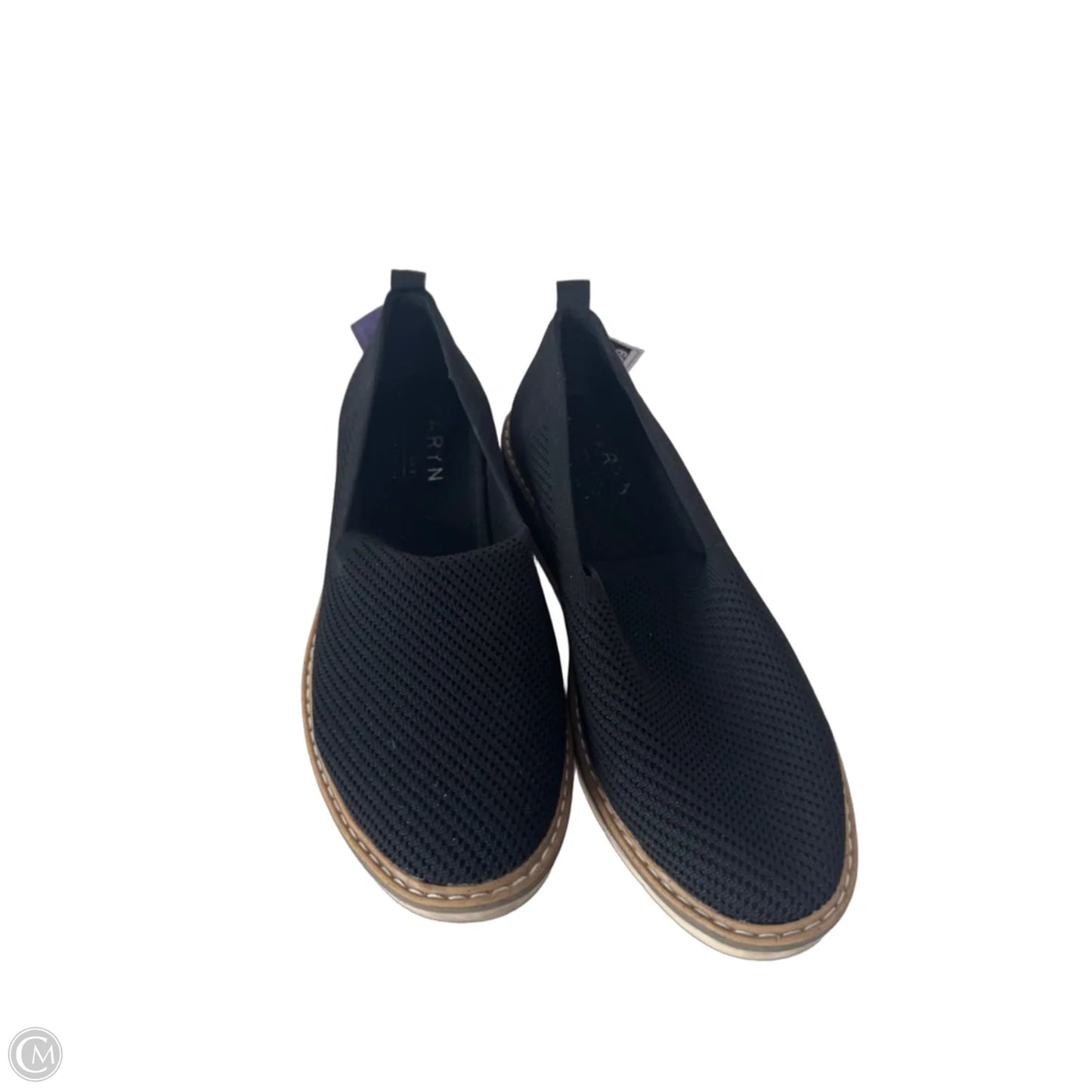 Shoes Flats By Taryn Rose Shoes In Black & Tan, Size: 9.5