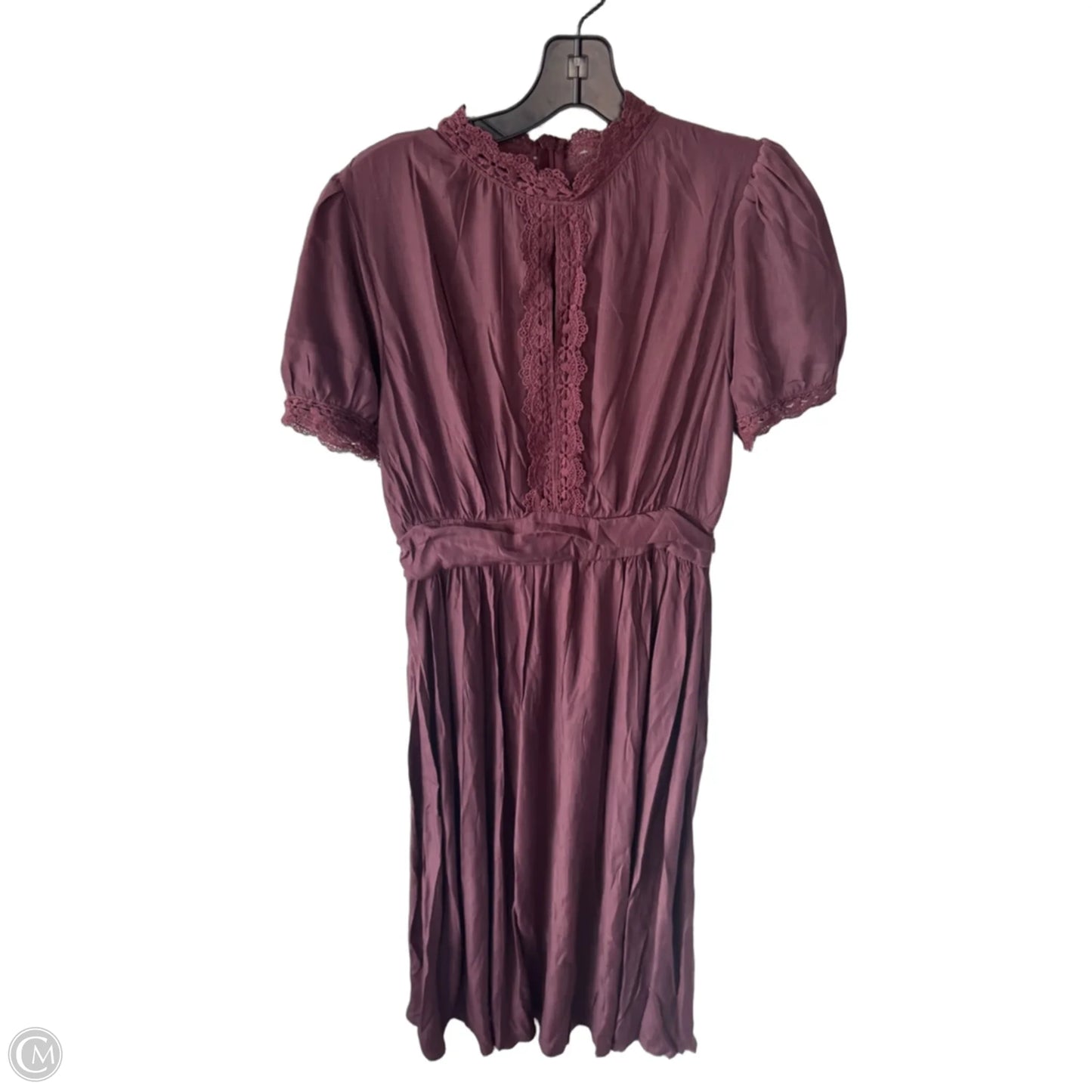Dress Casual Maxi By Cmf In Maroon, Size: M