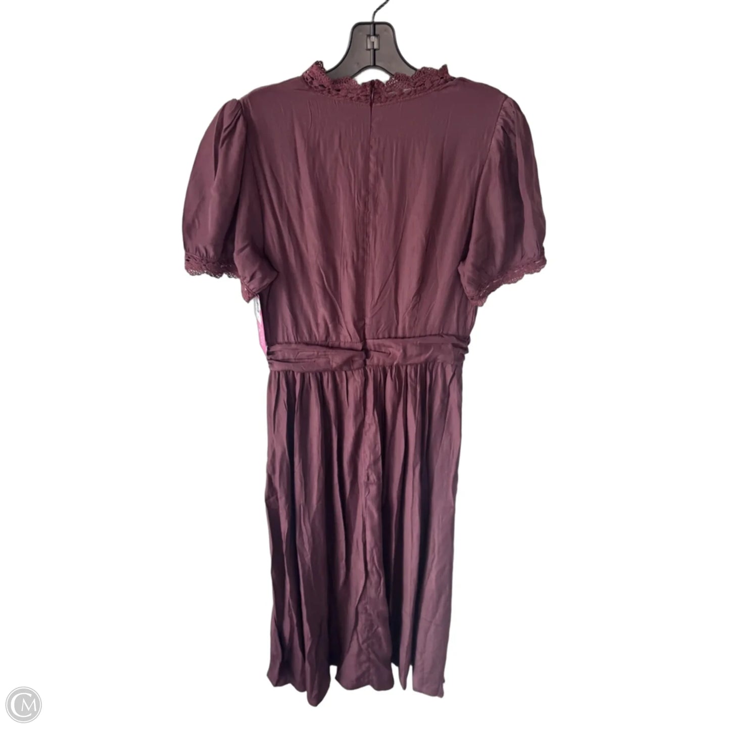 Dress Casual Maxi By Cmf In Maroon, Size: M