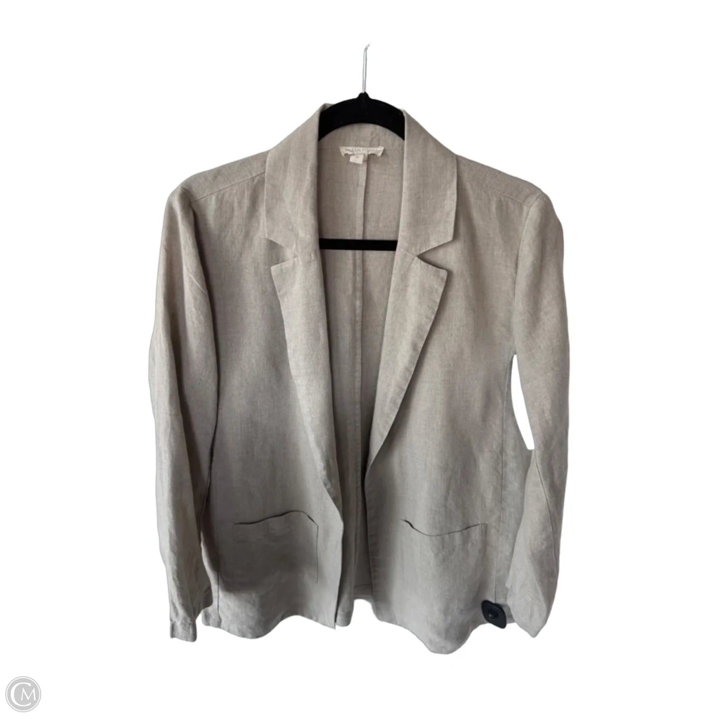 Blazer By Eileen Fisher In Tan, Size: Sp