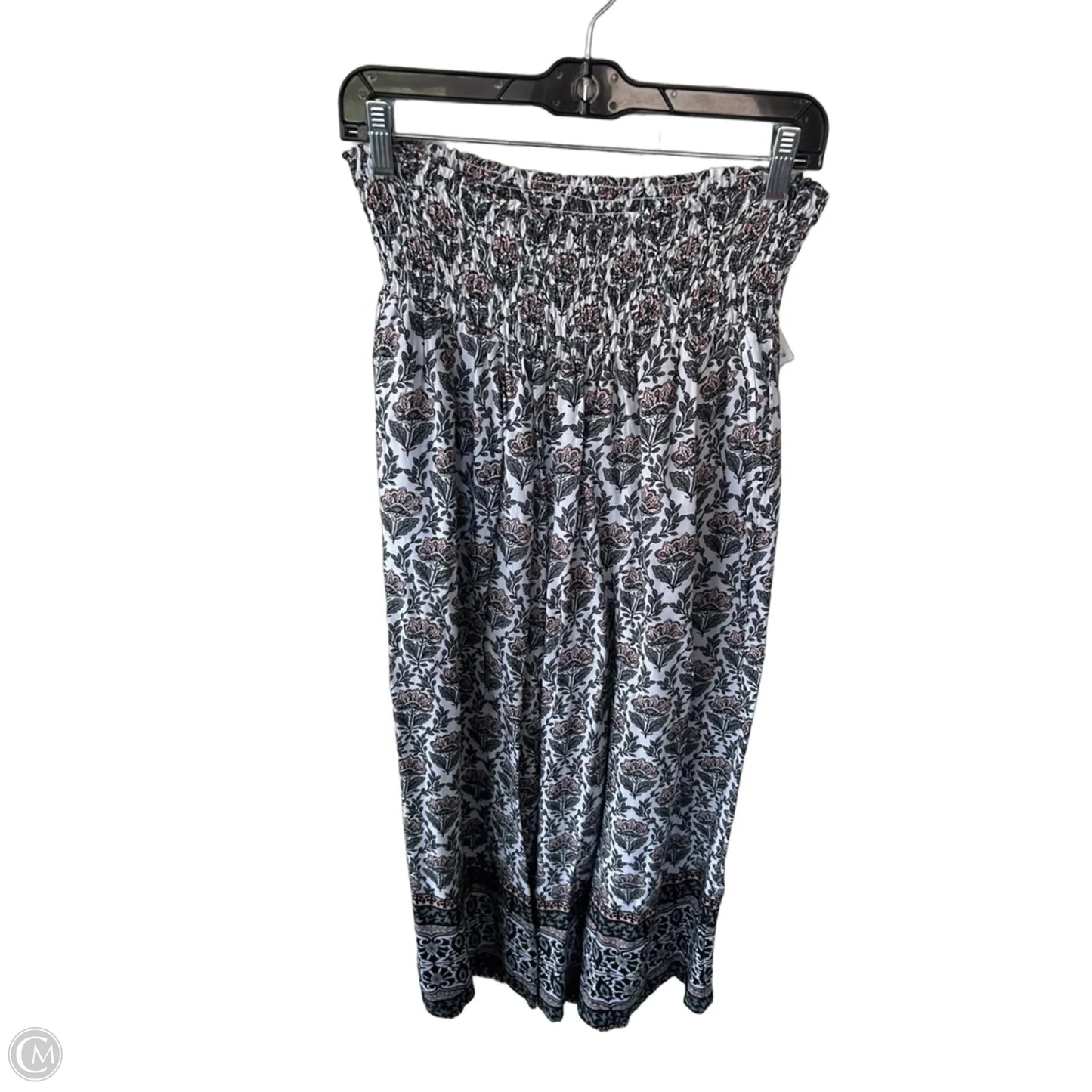 Pants Wide Leg By Clothes Mentor In Black & White, Size: S