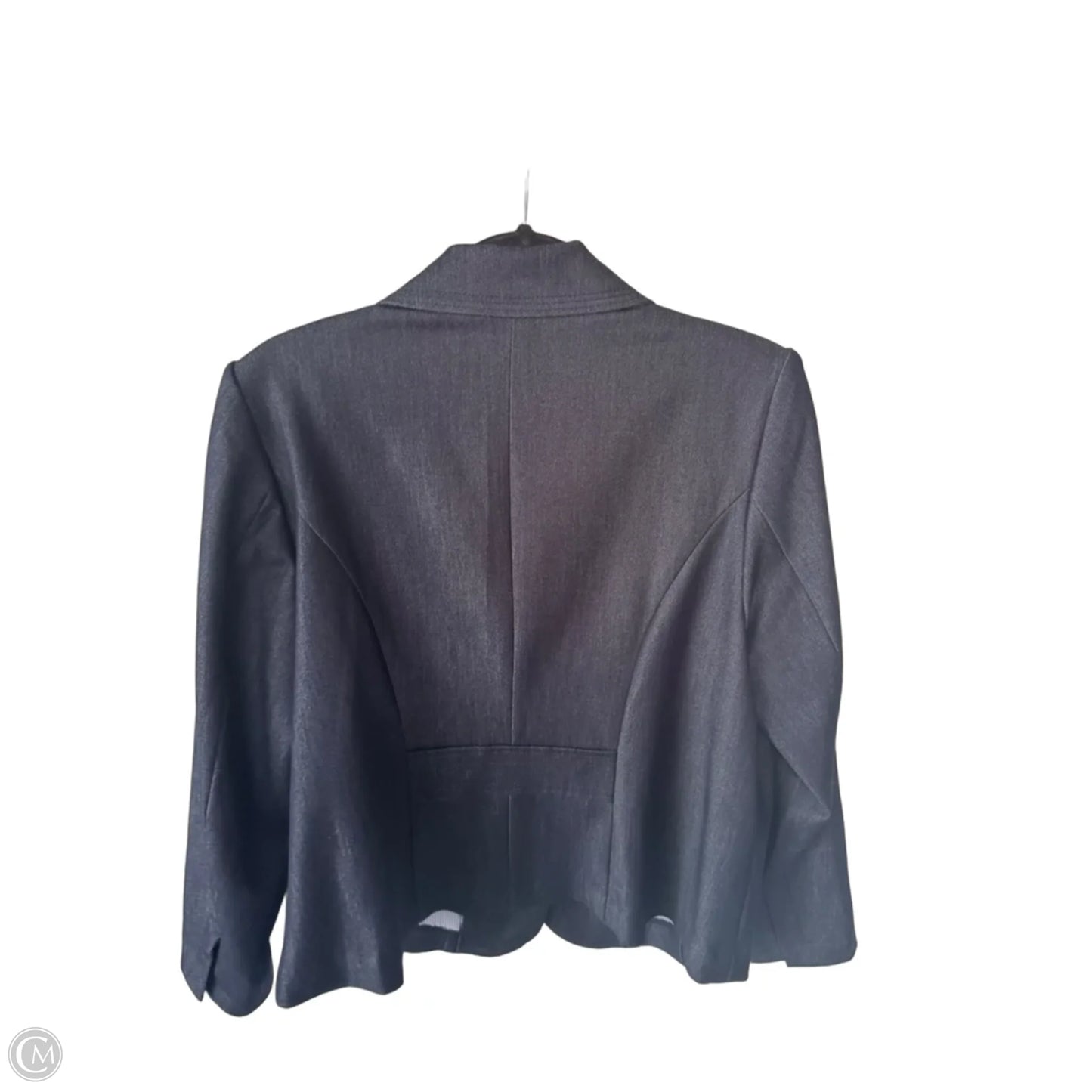Blazer By Lane Bryant In Blue Denim, Size: 1x