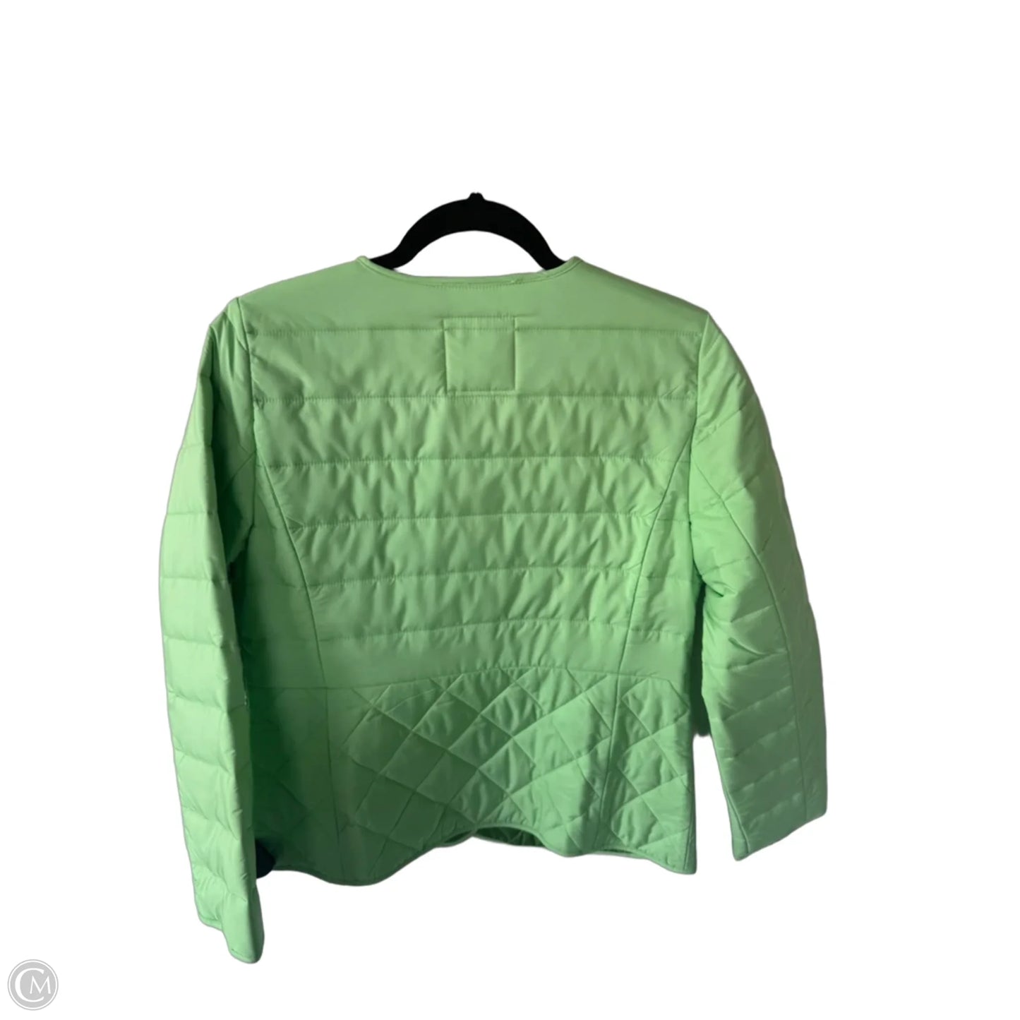 Jacket Puffer & Quilted By Talbots In Green, Size: Mp
