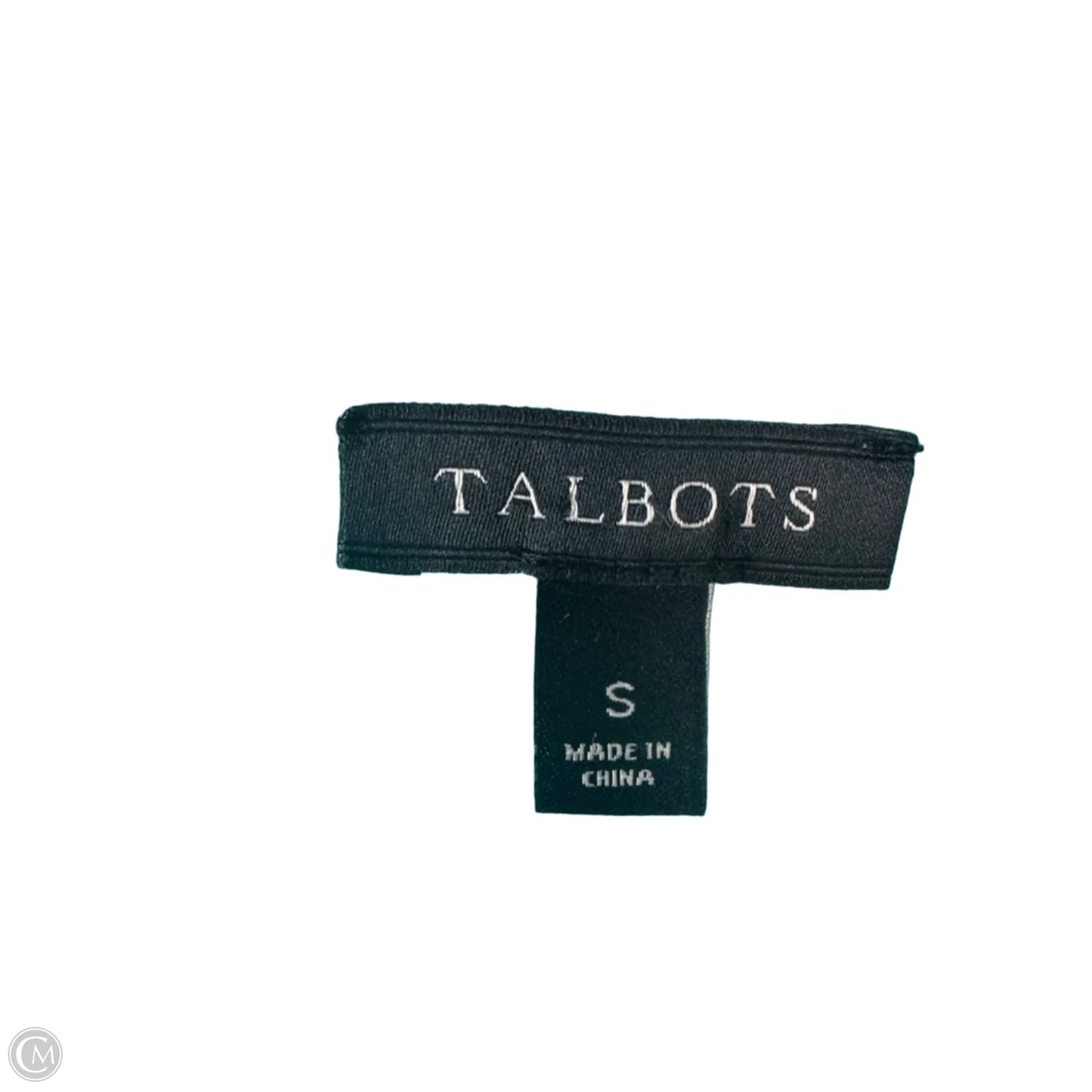 Sweater Cardigan By Talbots In Teal, Size: S